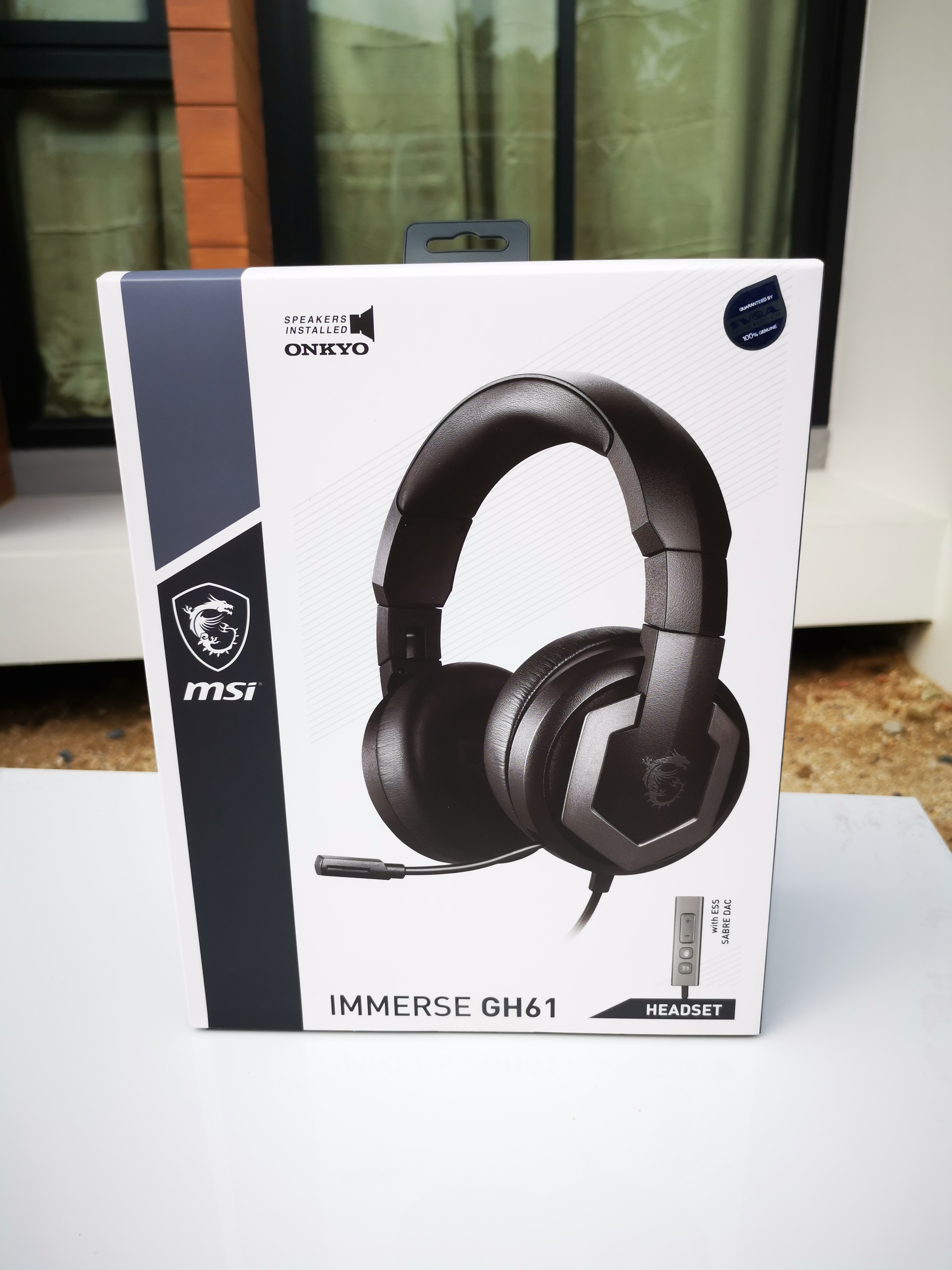 HeadSet MSI IMMERSE GH61 (หูฟังสำหรับเล่นเกม)