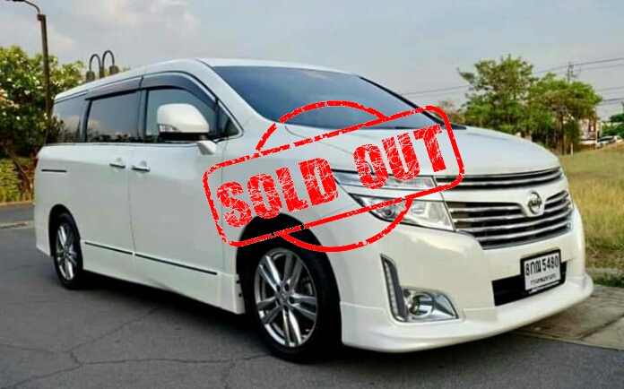 Nissan Elgrand 250 Highway Star ปี2012**Sold Out**