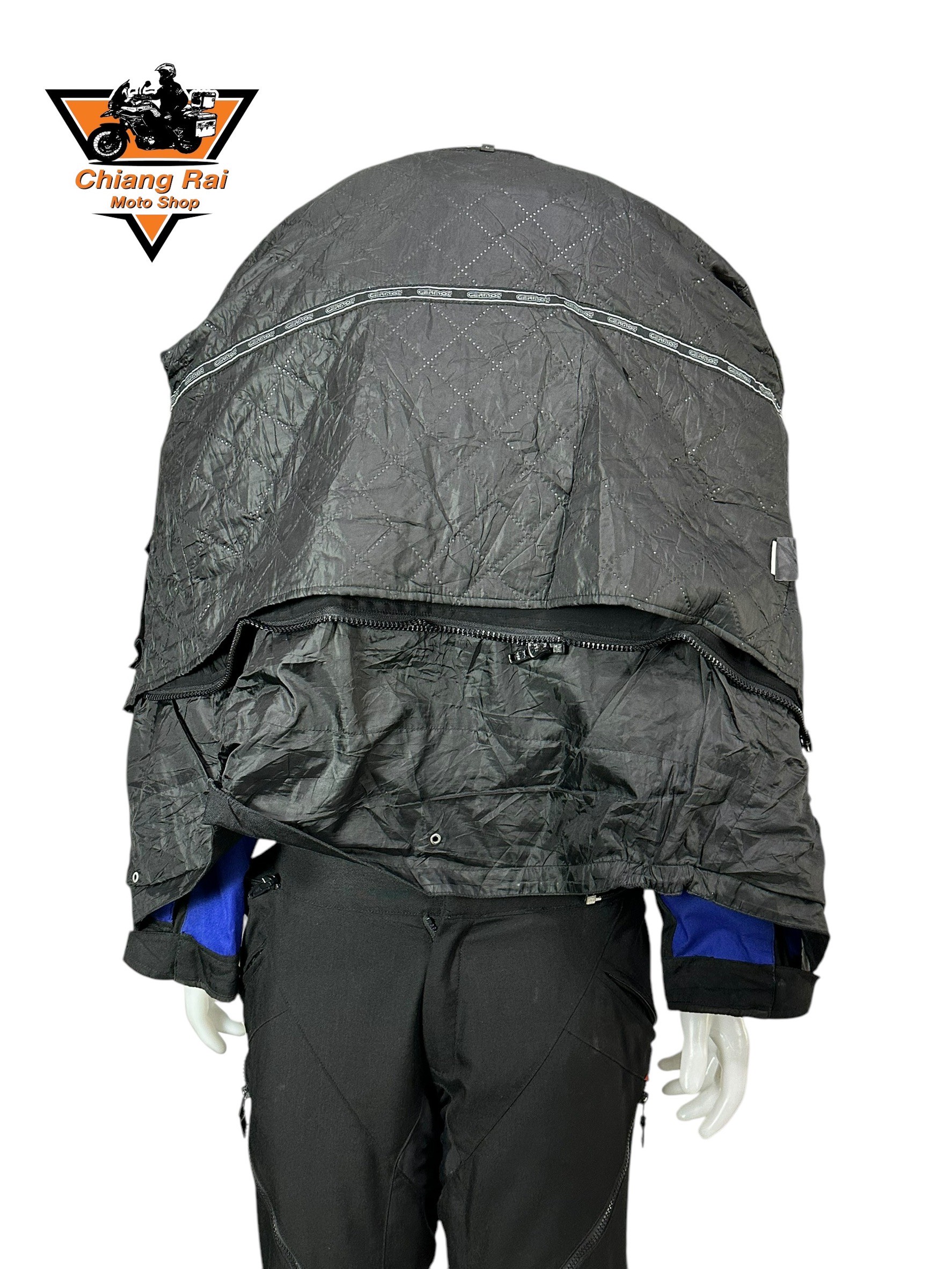 เสื้อขี่มอเตอร์ไซด์( มือสอง) RCTA 740 อก 48" ยาว 24 (L) **GERMOC**