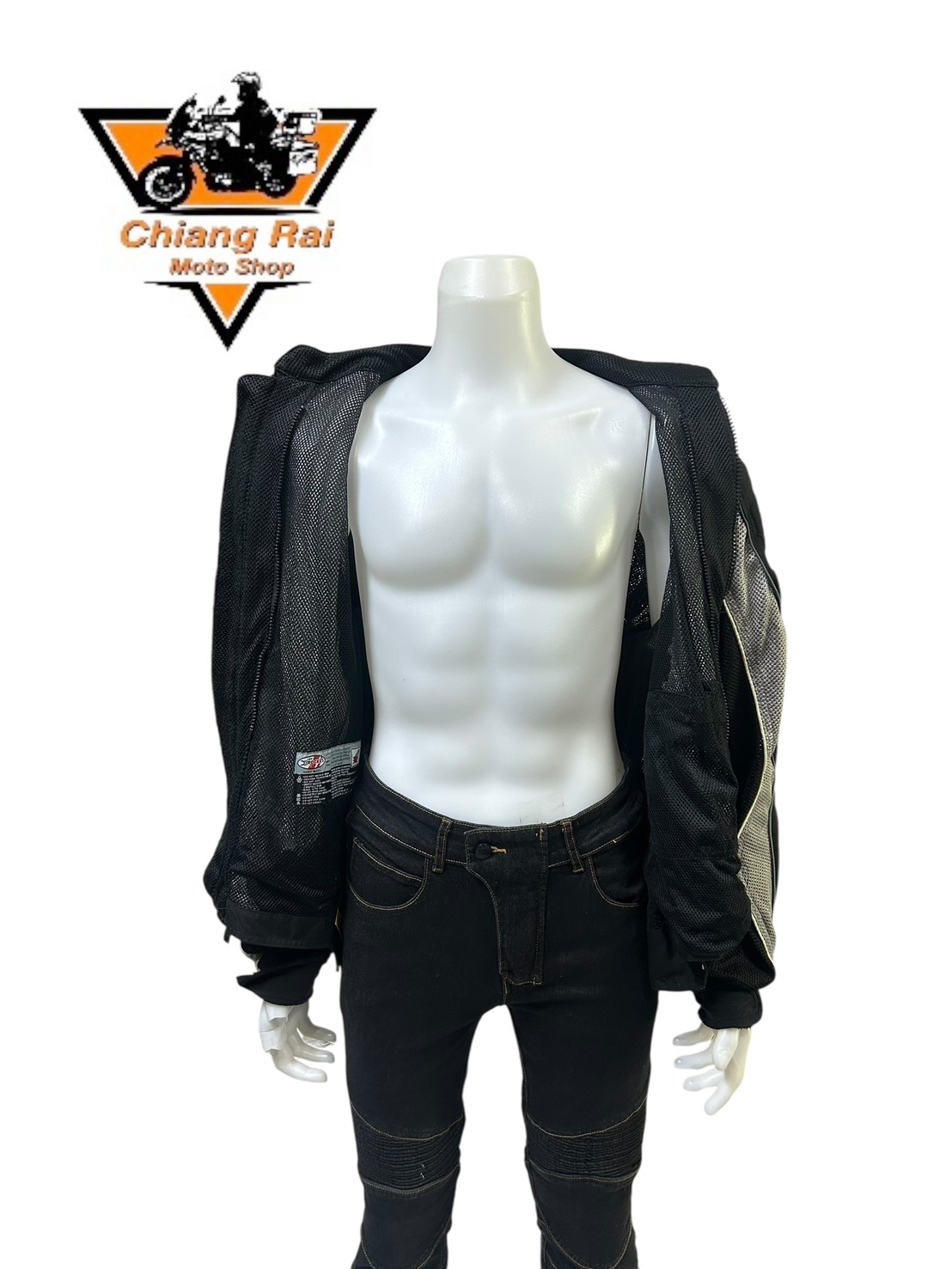 เสื้อขี่มอเตอร์ไซด์( มือสอง) CRSB 058 : อก 60" ยาว 25" (3XL) **Joe Rocket**