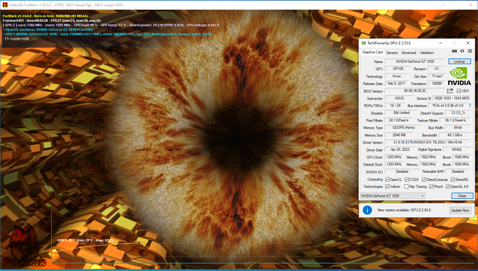 ASUS PH GT1030 2G GDDR5