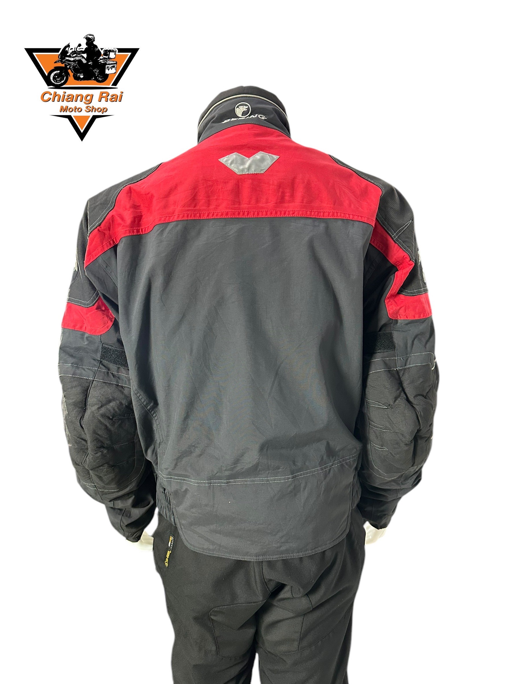 เสื้อขี่มอเตอร์ไซด์( มือสอง) CRSB 003 : อก 46" ยาว 26" (L) **BERING**