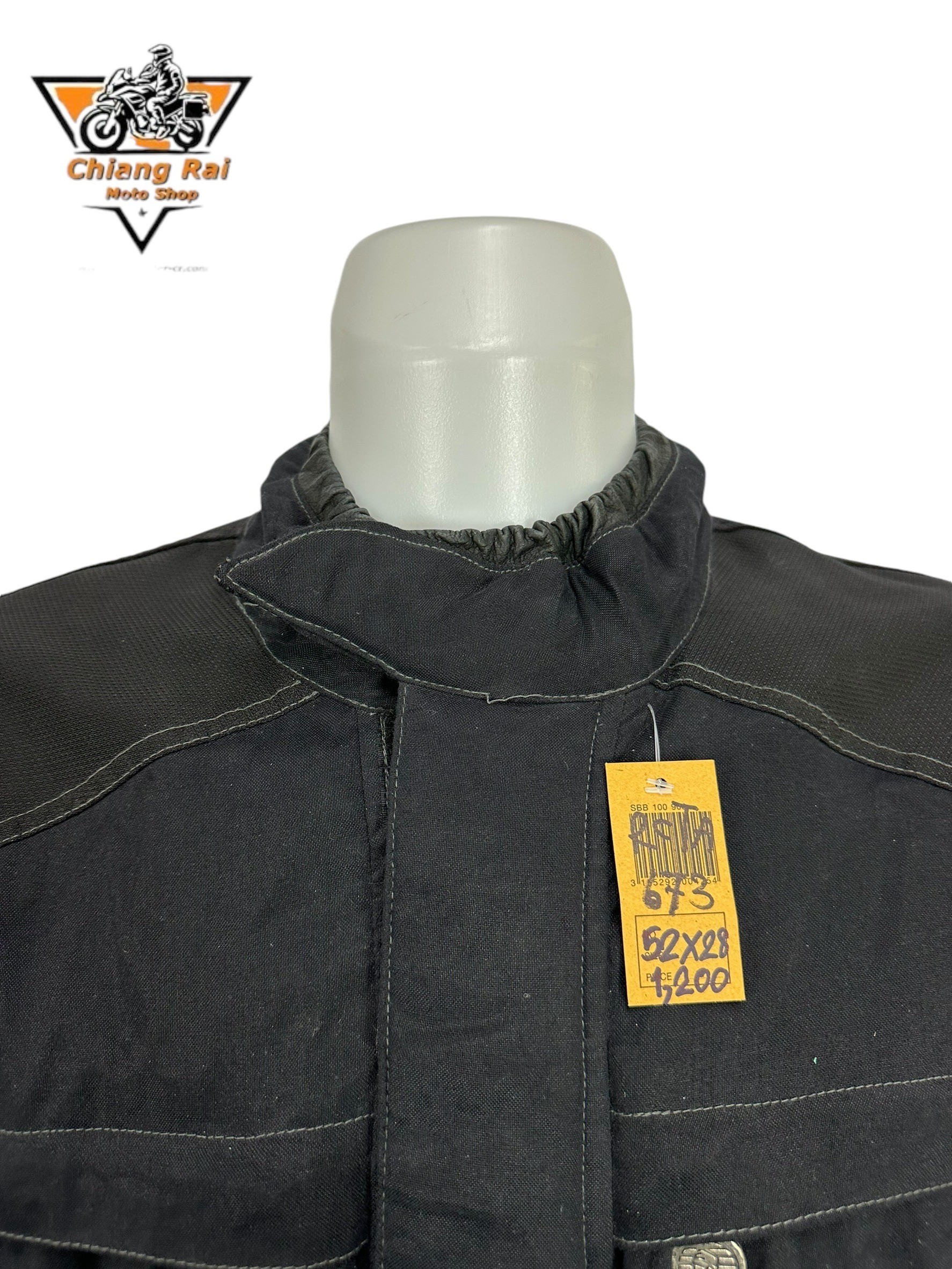 เสื้อขี่มอเตอร์ไซด์( มือสอง) RCTA 673 อก 52" ยาว 28"(XL) **Hein Gerlokev**
