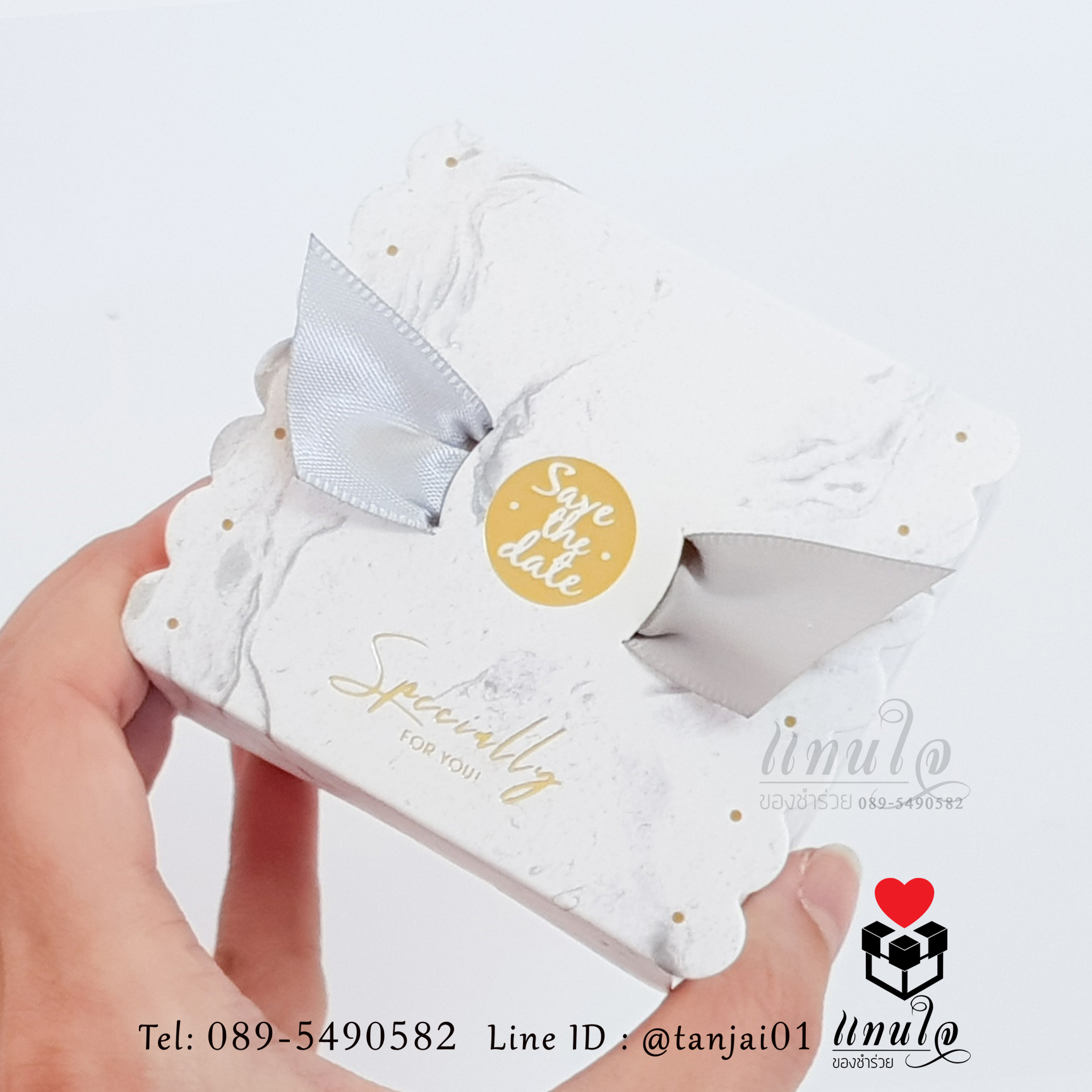 ของชำร่วยปากกาแคปซูล 2 แท่ง ในกล่องริบบิ้นปีกนก . 👉 เริ่มต้นเพียง 14 บาท