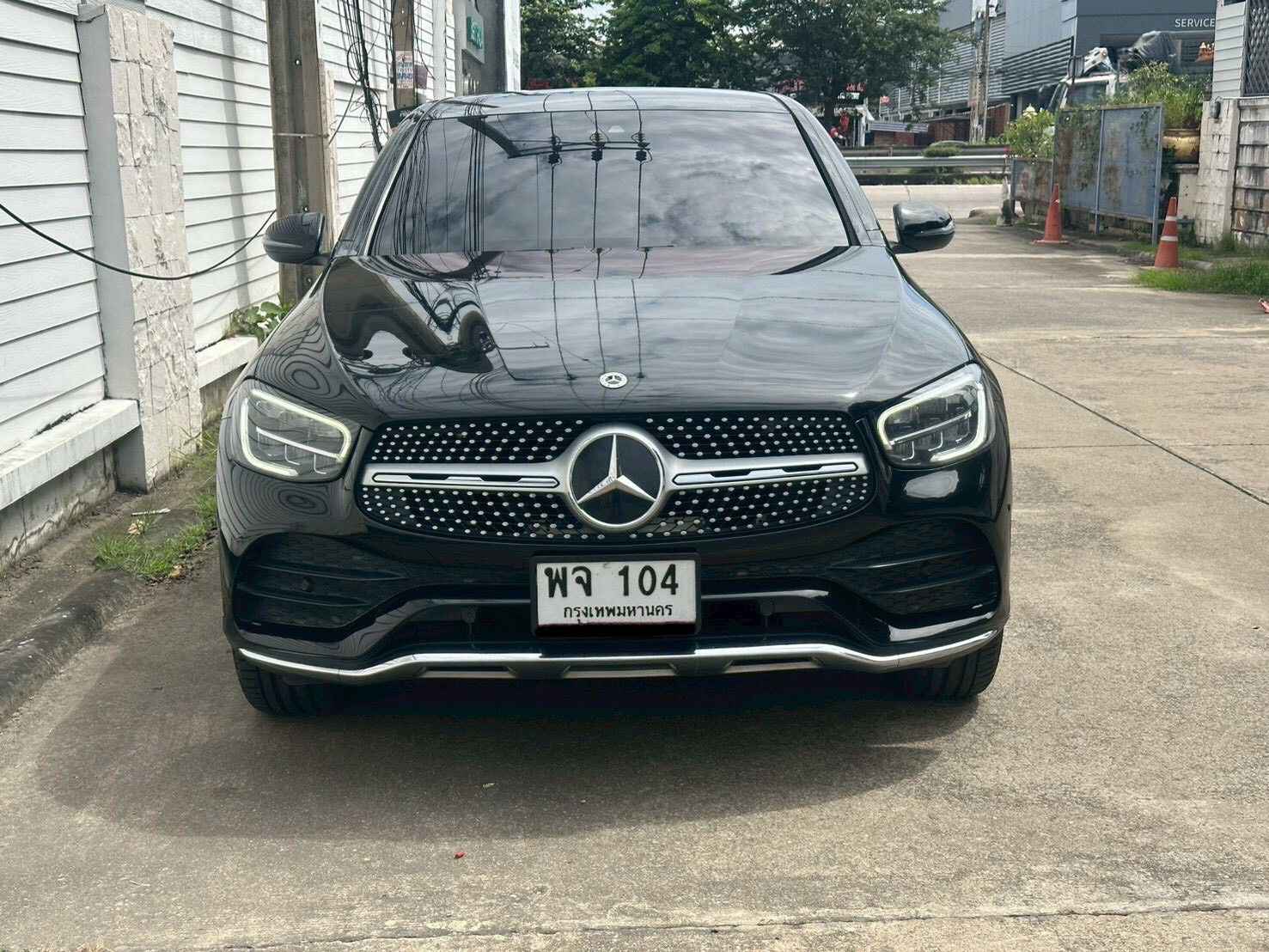 BENZ GLC220d COUPE AMG สีดำ ปี 2021