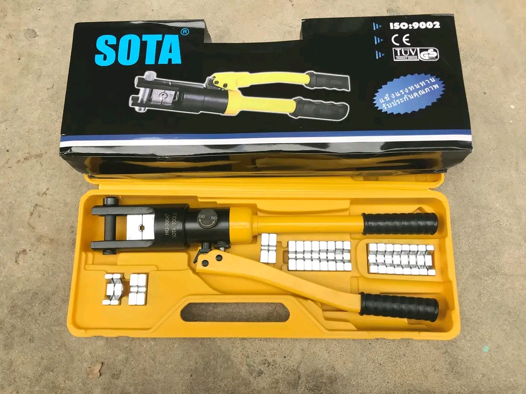 คีมย้ำหางปลาไฮดรอลิก YQK-300 งานหัวเหล็ก สามารถย้ำหางปลาได้ตั้งแต่เบอร์ 10-300 sqmm ตัวเดียวจบ