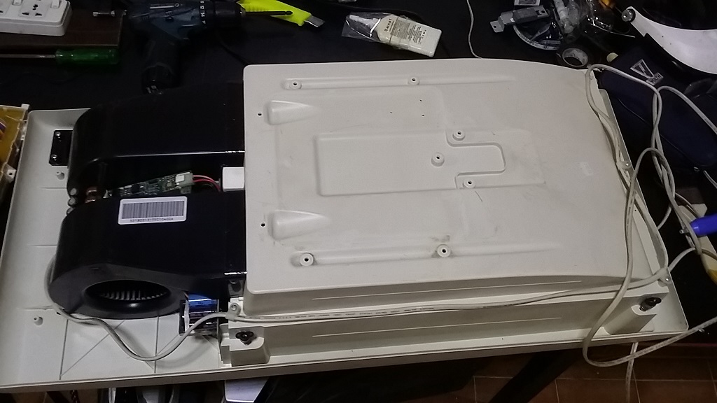 ซ่อมเครื่องฟอกอากาศ ยี่ห้อ AMWAY รุ่น E-2526 อาการเปิดไม่ติด