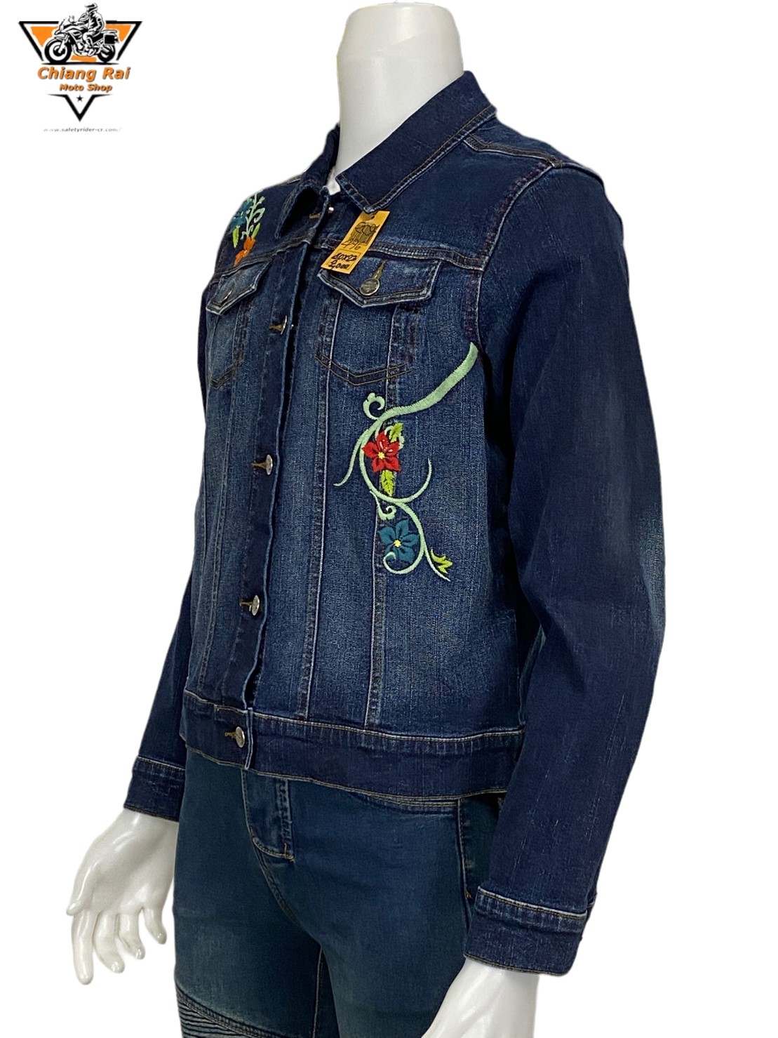 เสื้อขี่มอเตอร์ไซด์( มือสอง) RCSA 496: อก 40" ยาว 22" (S)**HARLEY DAVIDSON**