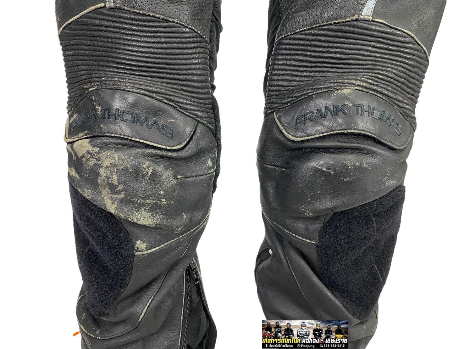 กางเกงขี่มอเตอร์ไซด์ ( มือสอง ) RCTS 016 : เอว 36" ยาว 27" FRANK THOMAS