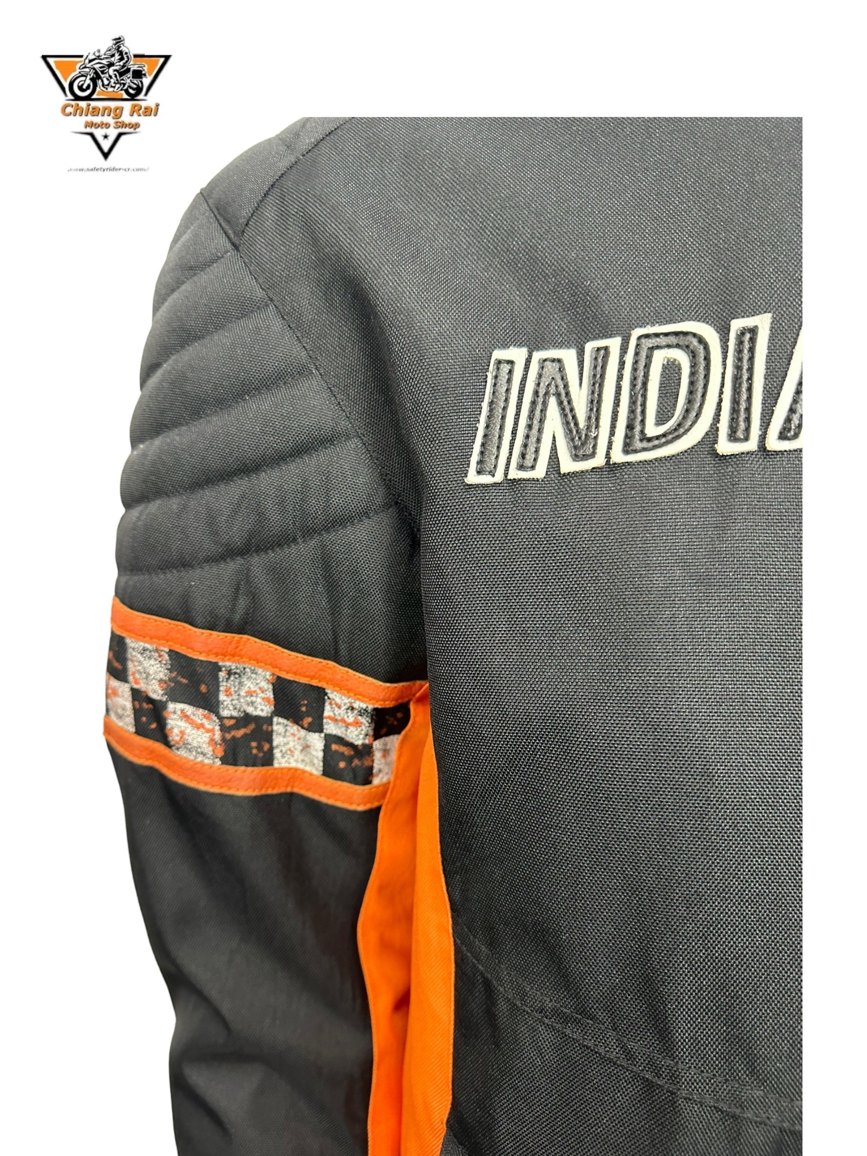 เสื้อขี่มอเตอร์ไซด์( มือสอง) RCSA 856 : อก 48" ยาว 25" (L) **INDIAN COAST**