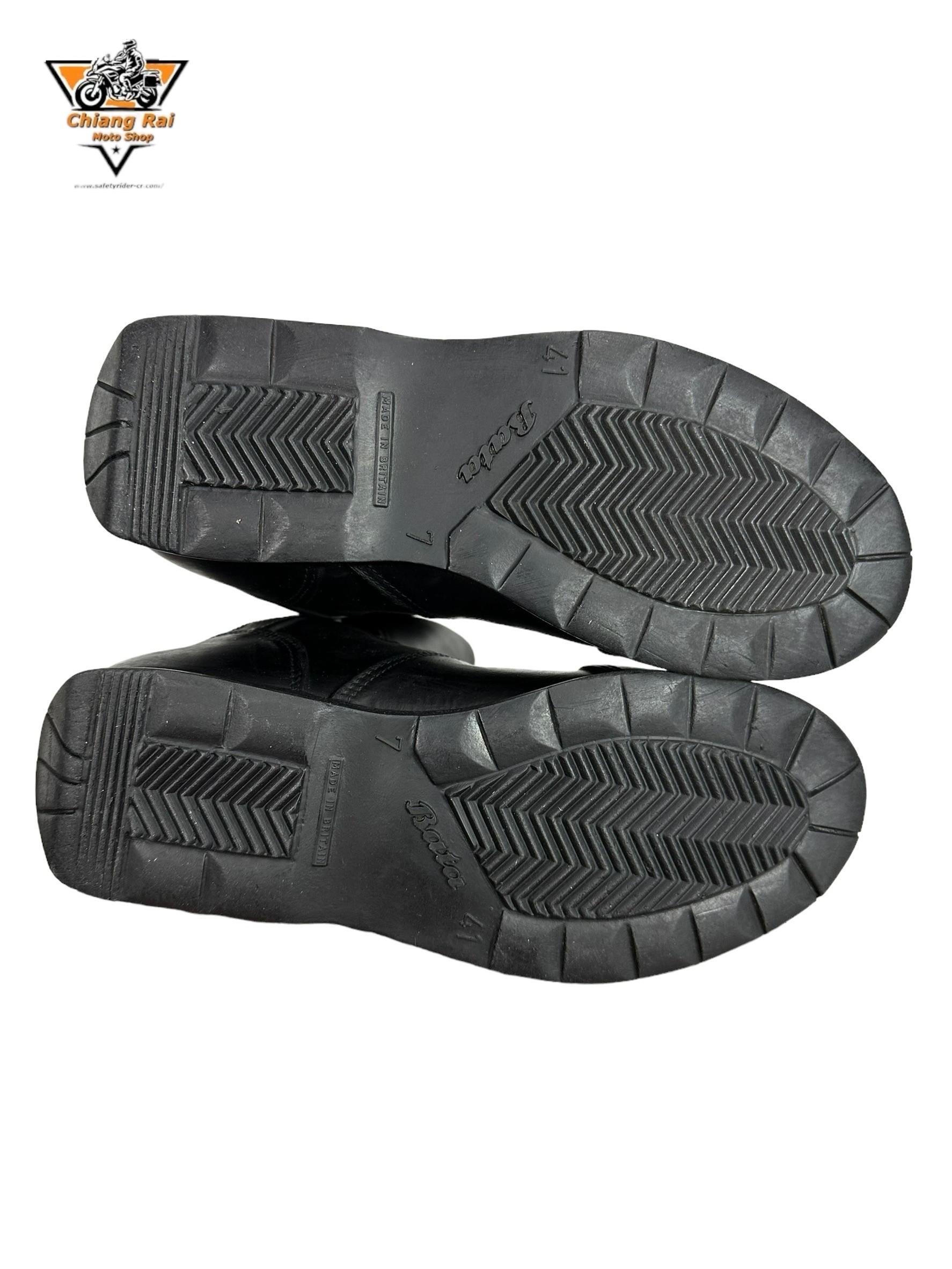 รองเท้าขี่มอเตอร์ไซด์( มือสอง) RCBS-556 Size ขนาดจากป้าย 41:EUR / 7:UK / 25.4:Cm.(bata)