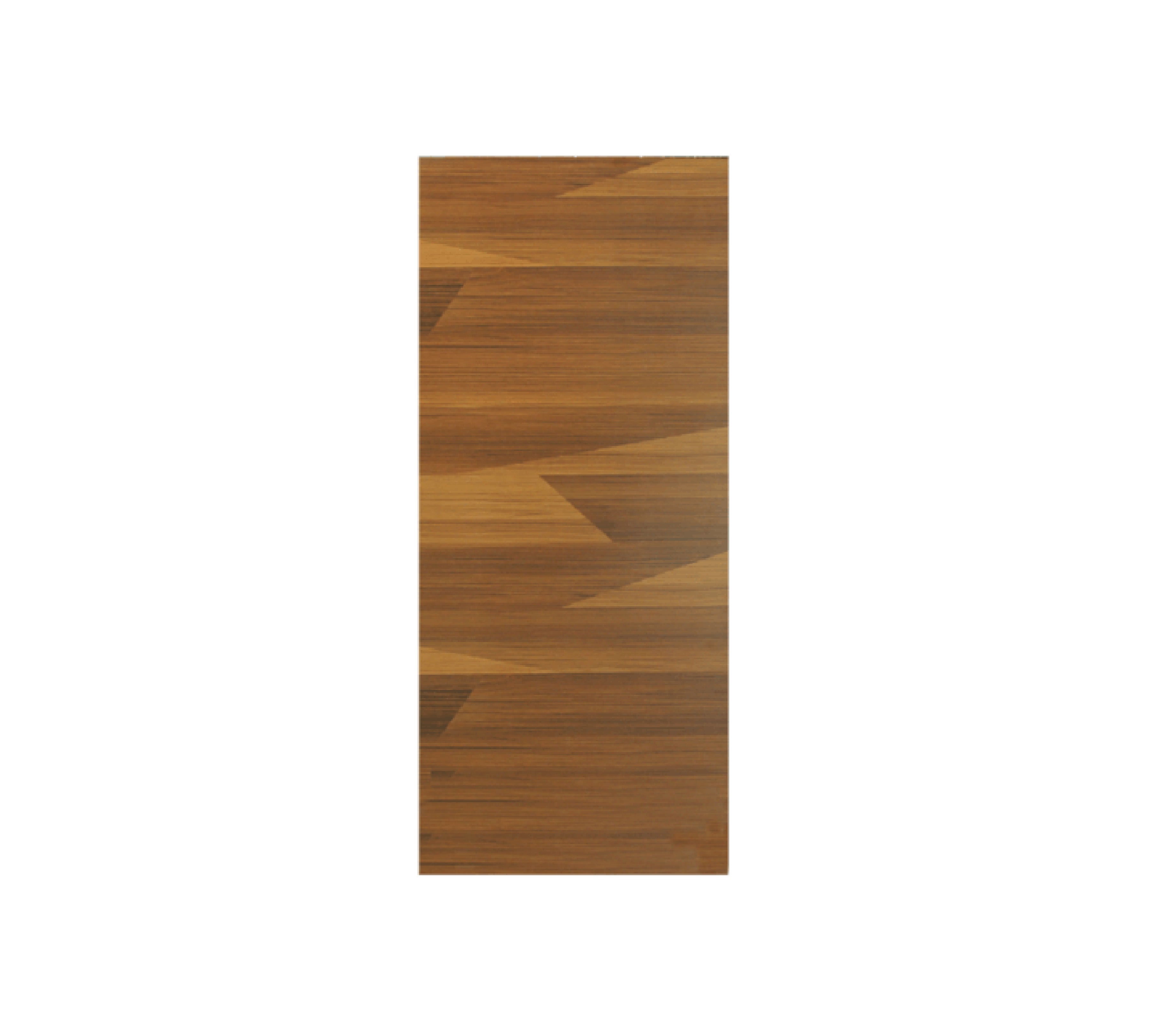 ประตูเมลามีน บานทึบเรียบ MD-F01-12 80x200ซม. สีไม้สัก HOLZTUR