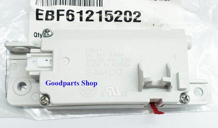 EBF61215202,EBF61215203,EBF61215204,TAW35618282,TAW35618286 Switch Assembly LSL-1 DC16V สวิทซ์ประตูเครื่องซักผ้า LG
