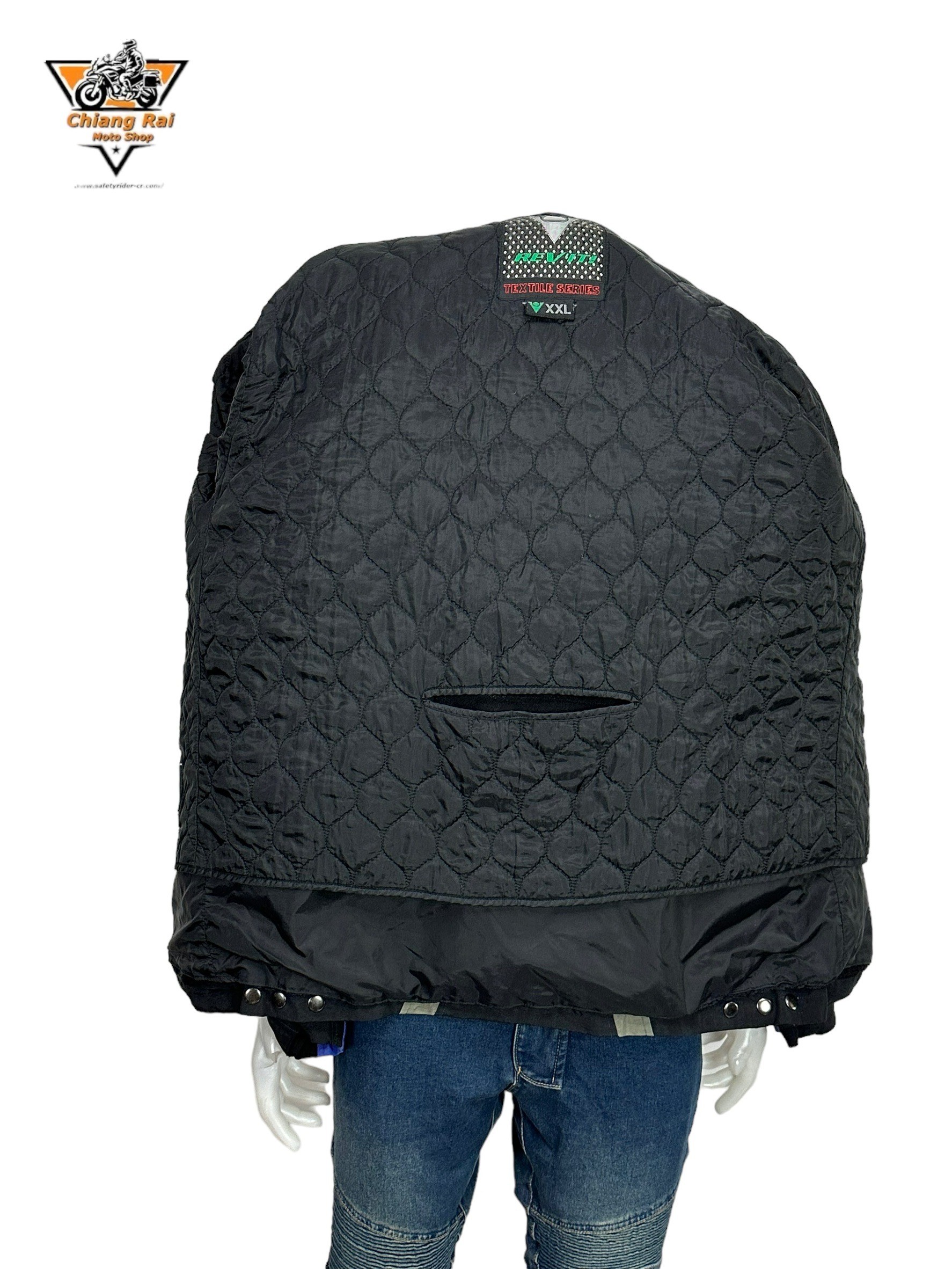 เสื้อขี่มอเตอร์ไซด์( มือสอง) RCTA 620: อก 54" ยาว 30"(2XL) **REV'IT!**