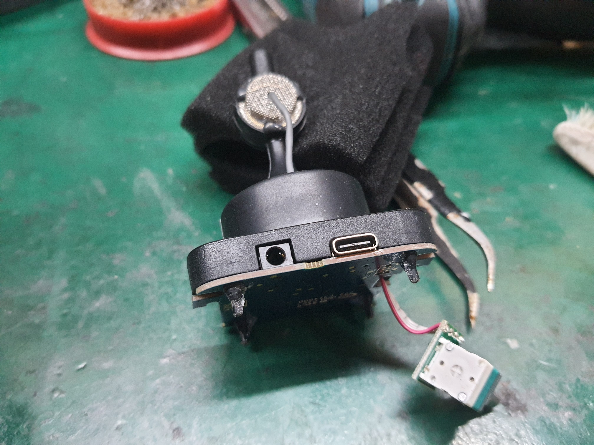 ซ่อมไมโครโฟน USB Microphone RODE NT-USB MINI อาการเปิดไม่ติด