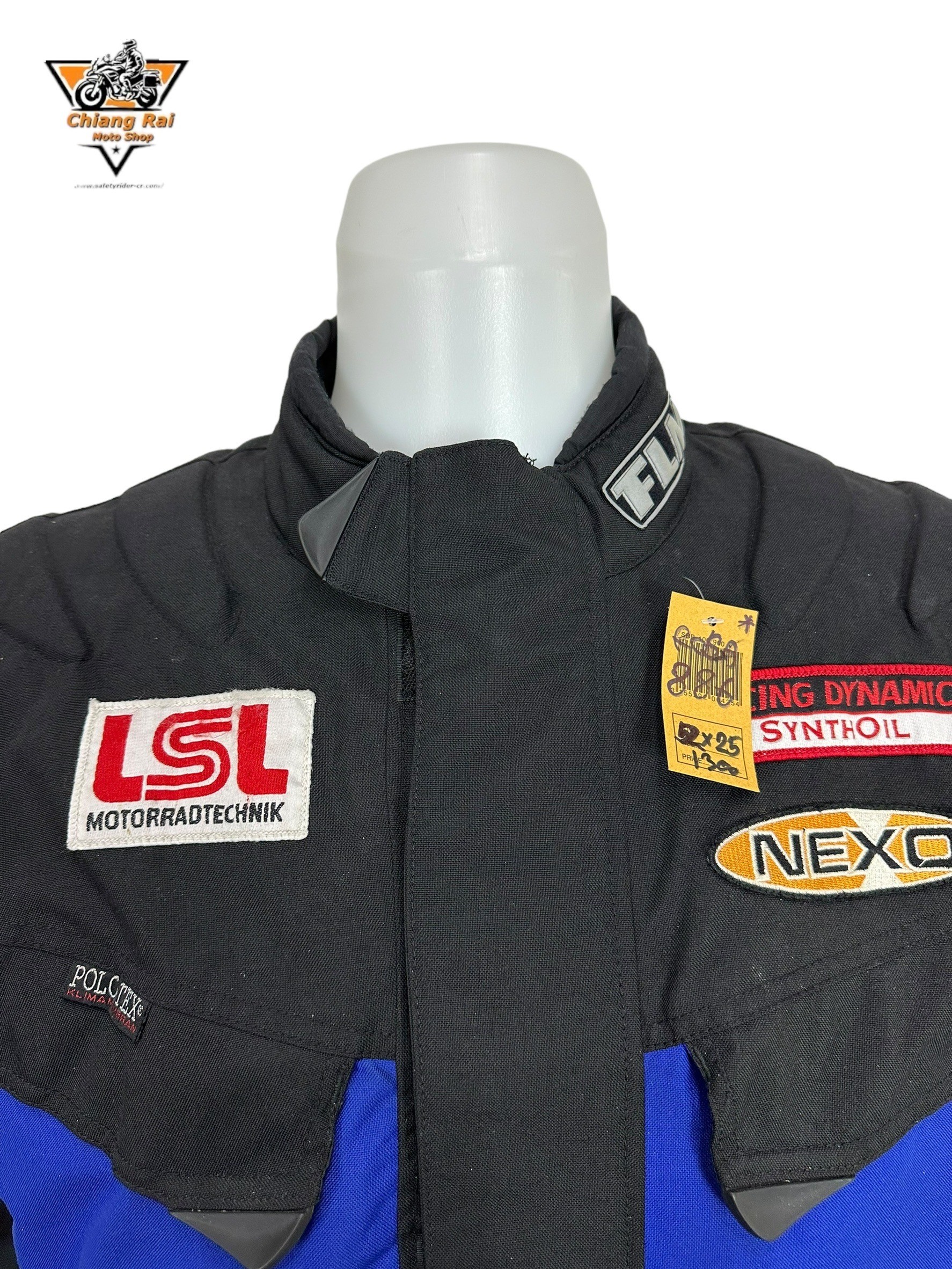 เสื้อขี่มอเตอร์ไซด์( มือสอง) RCSA 886 : อก 52" ยาว 25" (XL) **FLM**