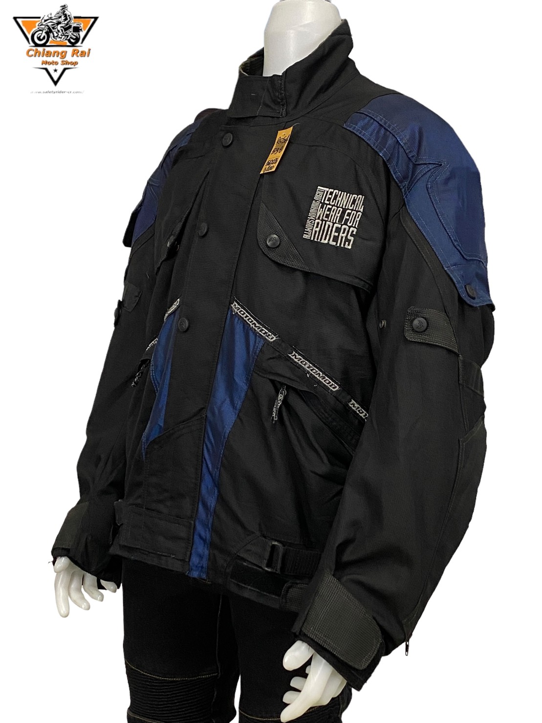 เสื้อขี่มอเตอร์ไซด์( มือสอง) RCSA 538: อก 54" ยาว 26" (2XL) **MOTOMOD**