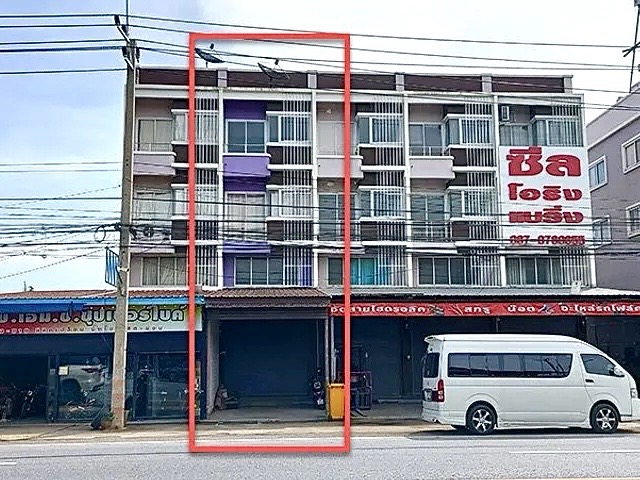 ขายตึกแถว 3.5 ชั้น ติดถนนใหญ่ หมู่บ้านแสนภูมิ บางปะอิน