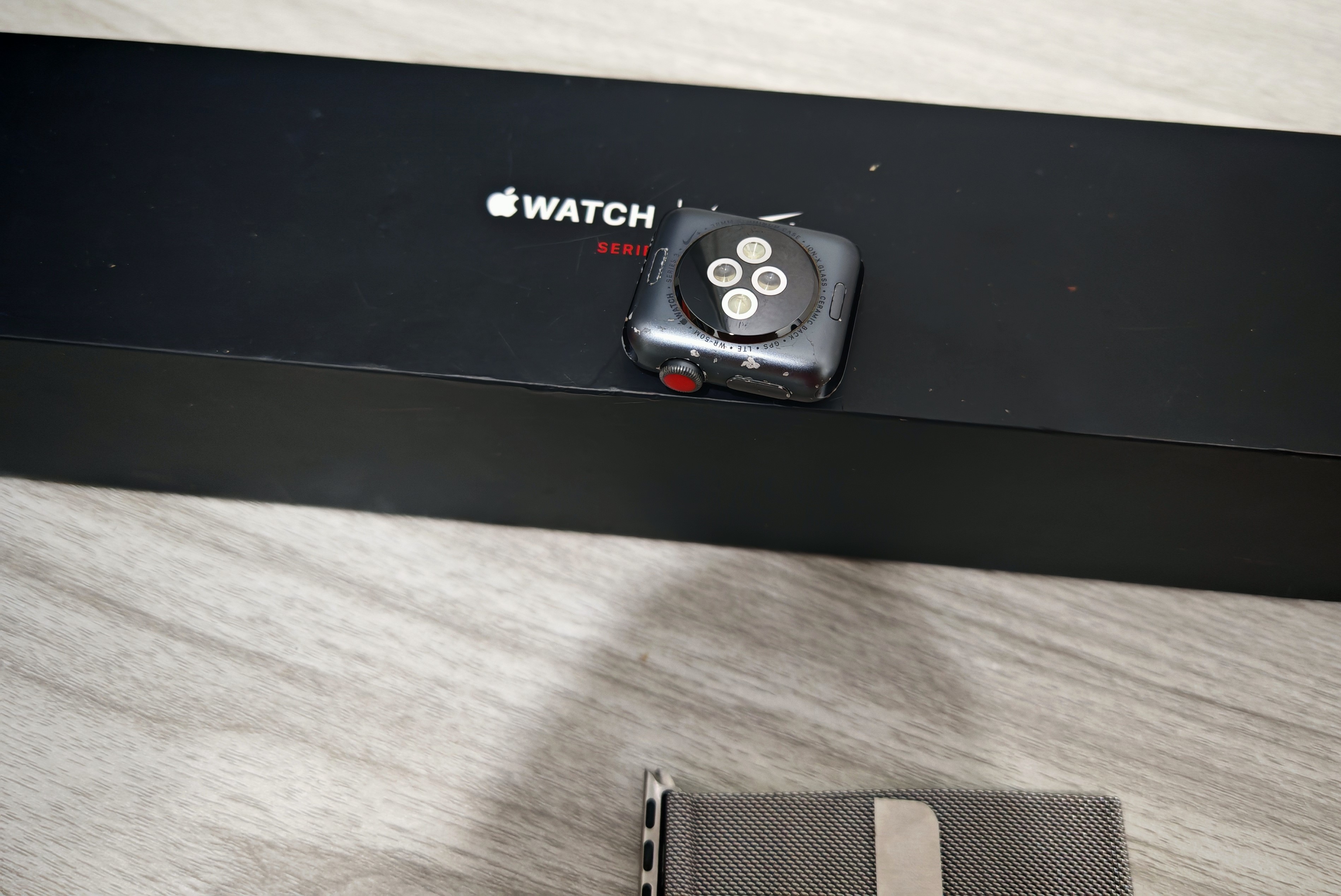 Apple Watch Nike+ Series 3 38MM Aluminum Case (GPS + Cellular)