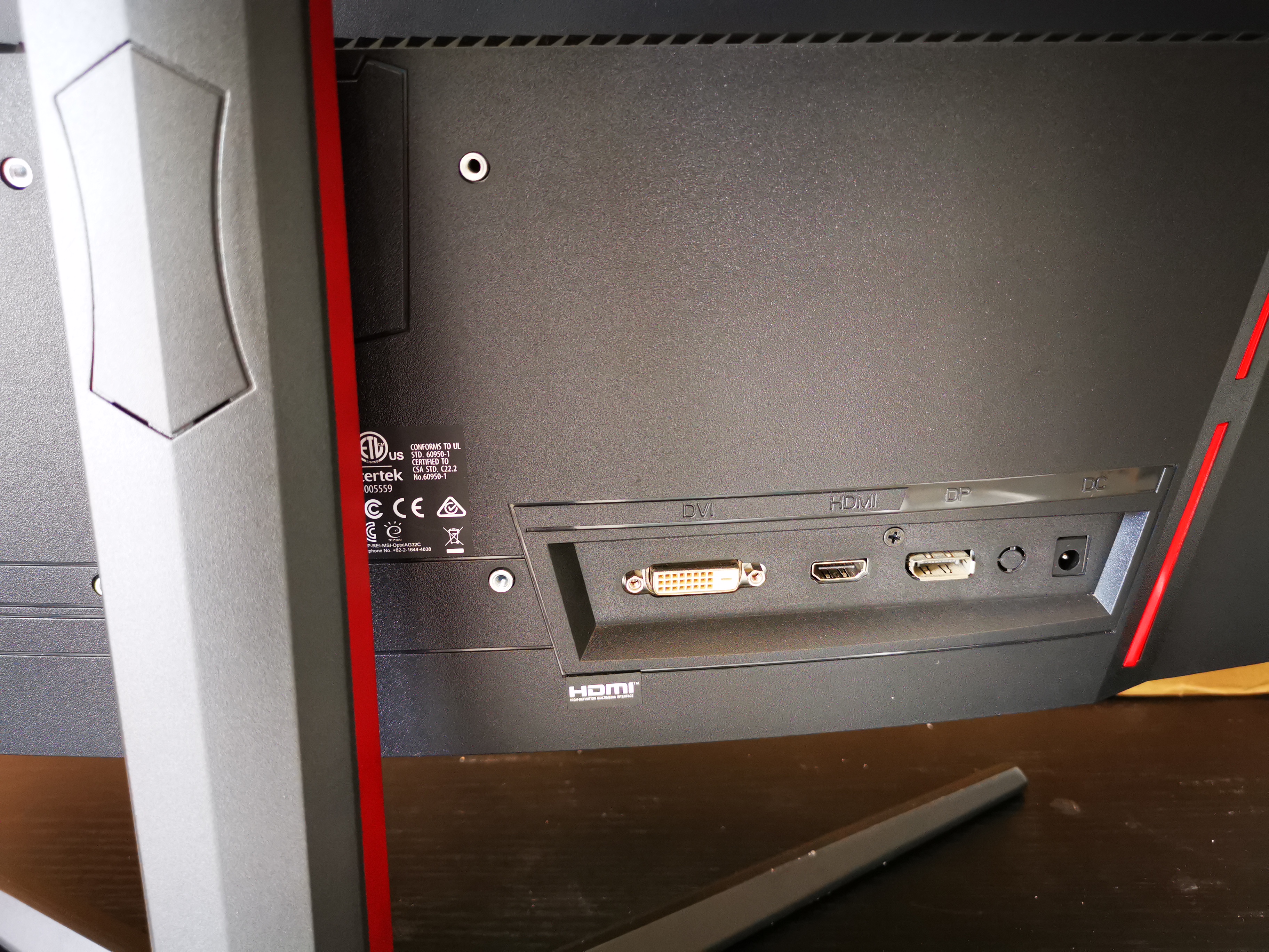 MSI Optix AG32CV VA FHD 165Hz CURVE