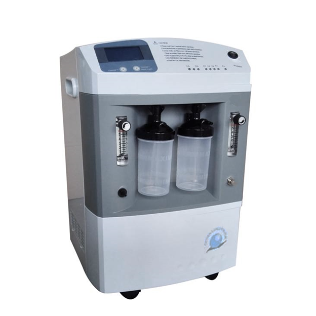 เครื่องผลิตออกซิเจน ขนาด 10 ลิตร LONGFIAN Oxygen Concentrator รุ่น JAY-10 DUAL FLOW