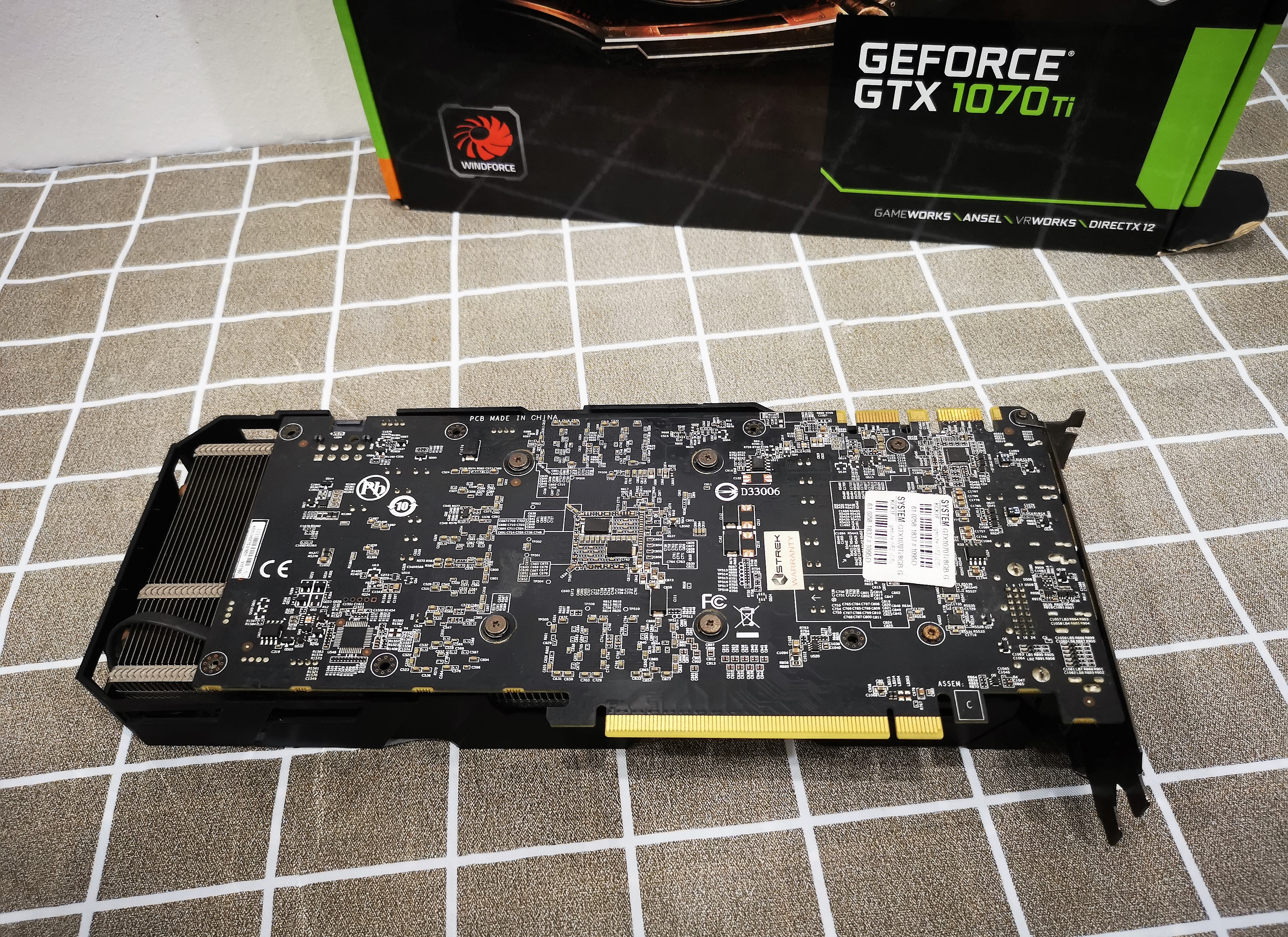 Gigabyte GTX 1070 Ti WINDFORCE 8G GDDR5