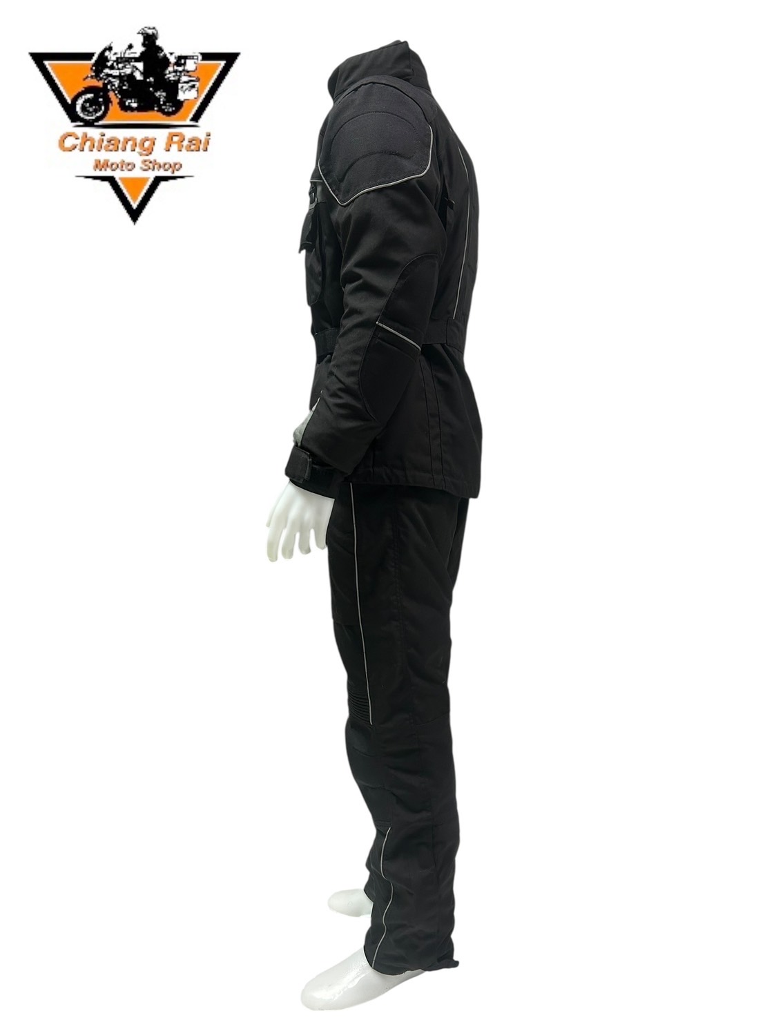 ชุดสำหรับขี่มอเตอร์ไซด์ (มือสอง) SET 030 ชุดทัวริ่ง เสื้อการ์ด + กางเกง ยี่ห้อ***Experience***