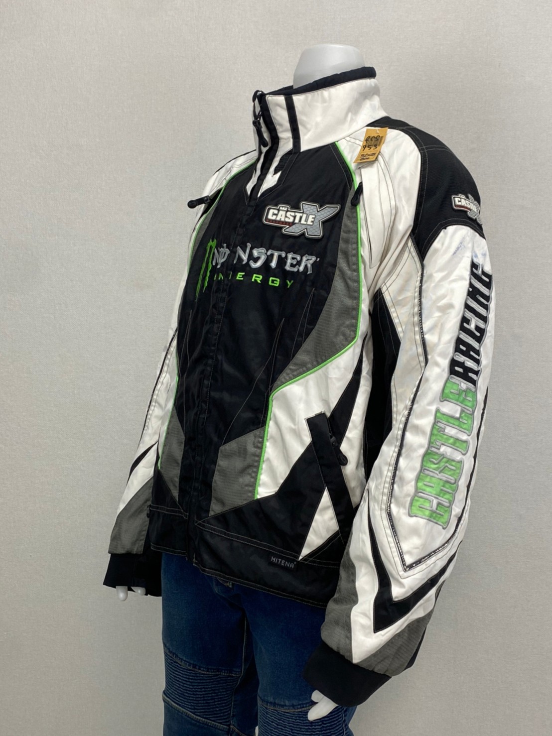 เสื้อขี่มอเตอร์ไซด์( มือสอง) RCS 953: อก 52" ยาว 28" **CASTLE** (ไม่มีการ์ด)