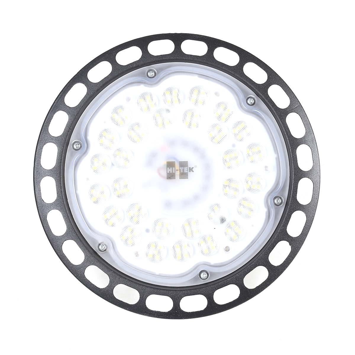 HI-TEK โคมไฮเบย์ LED UFO 100 วัตต์ แสงขาว สีดำ