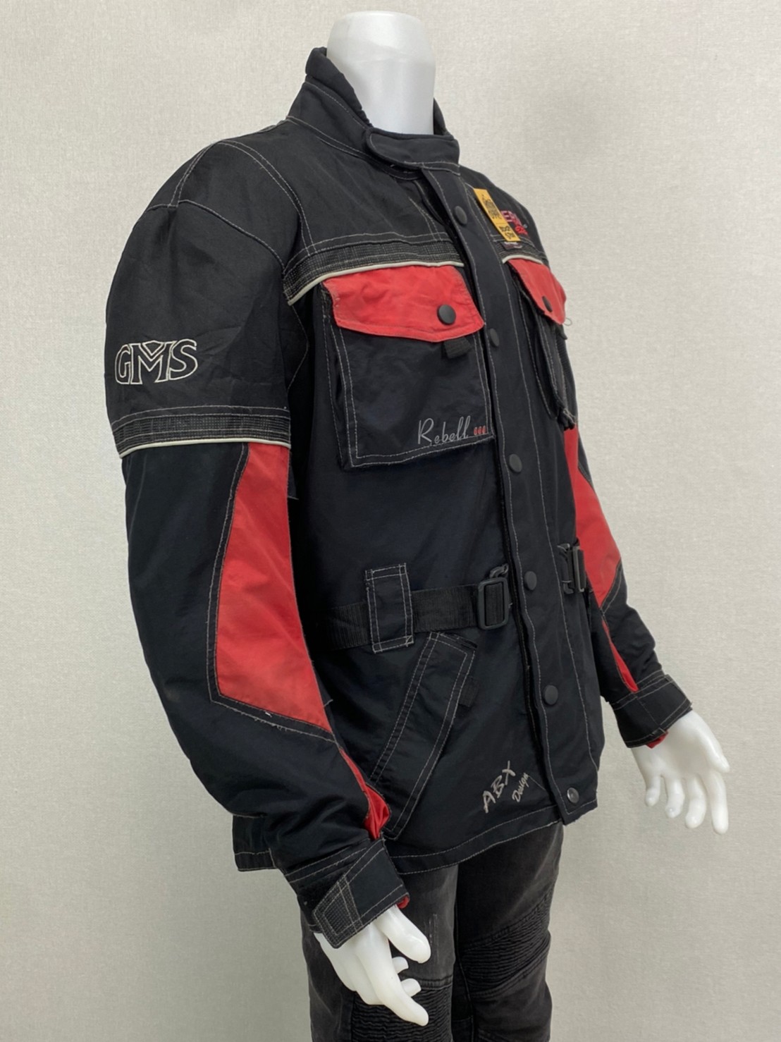เสื้อขี่มอเตอร์ไซด์( มือสอง) RCTA 072 อก 50" ยาว 29" ยี่ห้อ**GMS**