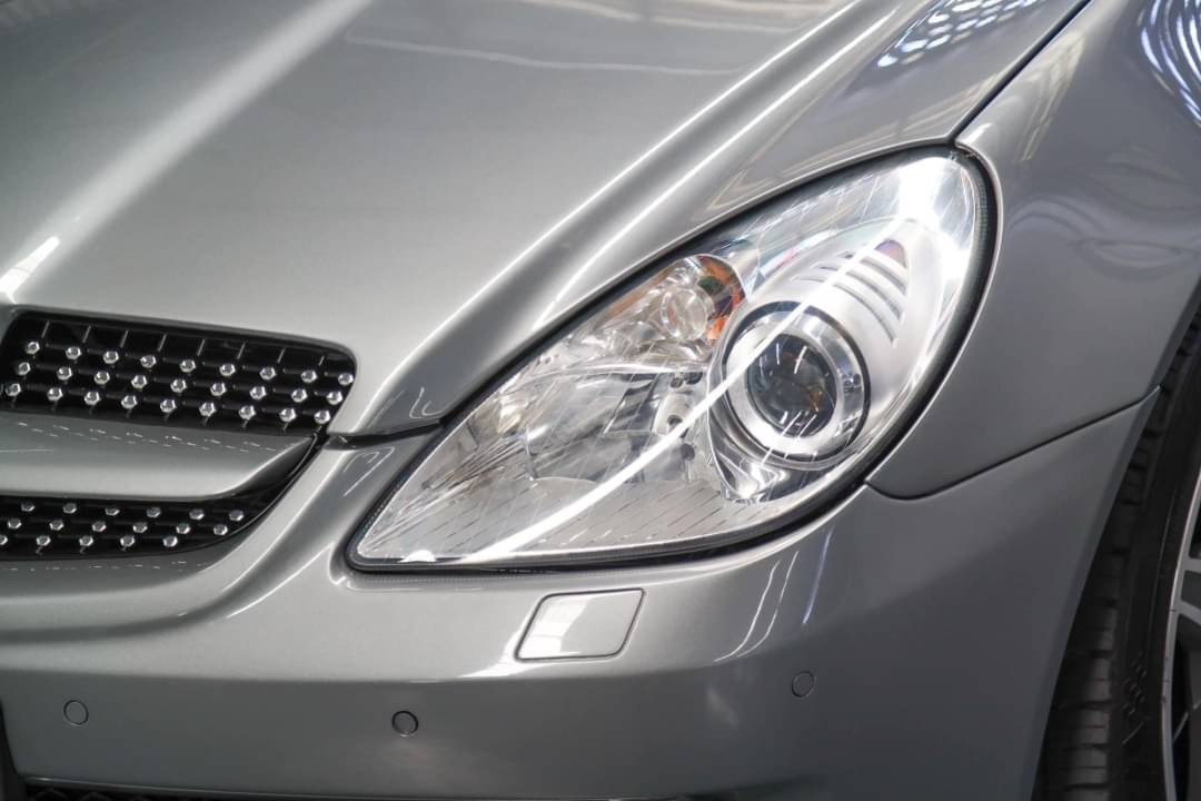 Mercedes Benz SLK200 AMG โฉม facelift แท้ สีเทา ปี 2011