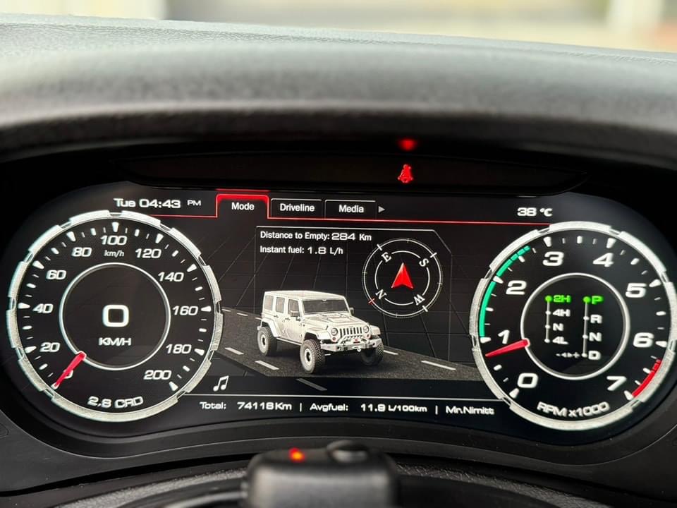 JEEP Wrangler Sahara 2.8 Crd ดีเซล ( JK ) 4wd Ultimate ปี 2014
