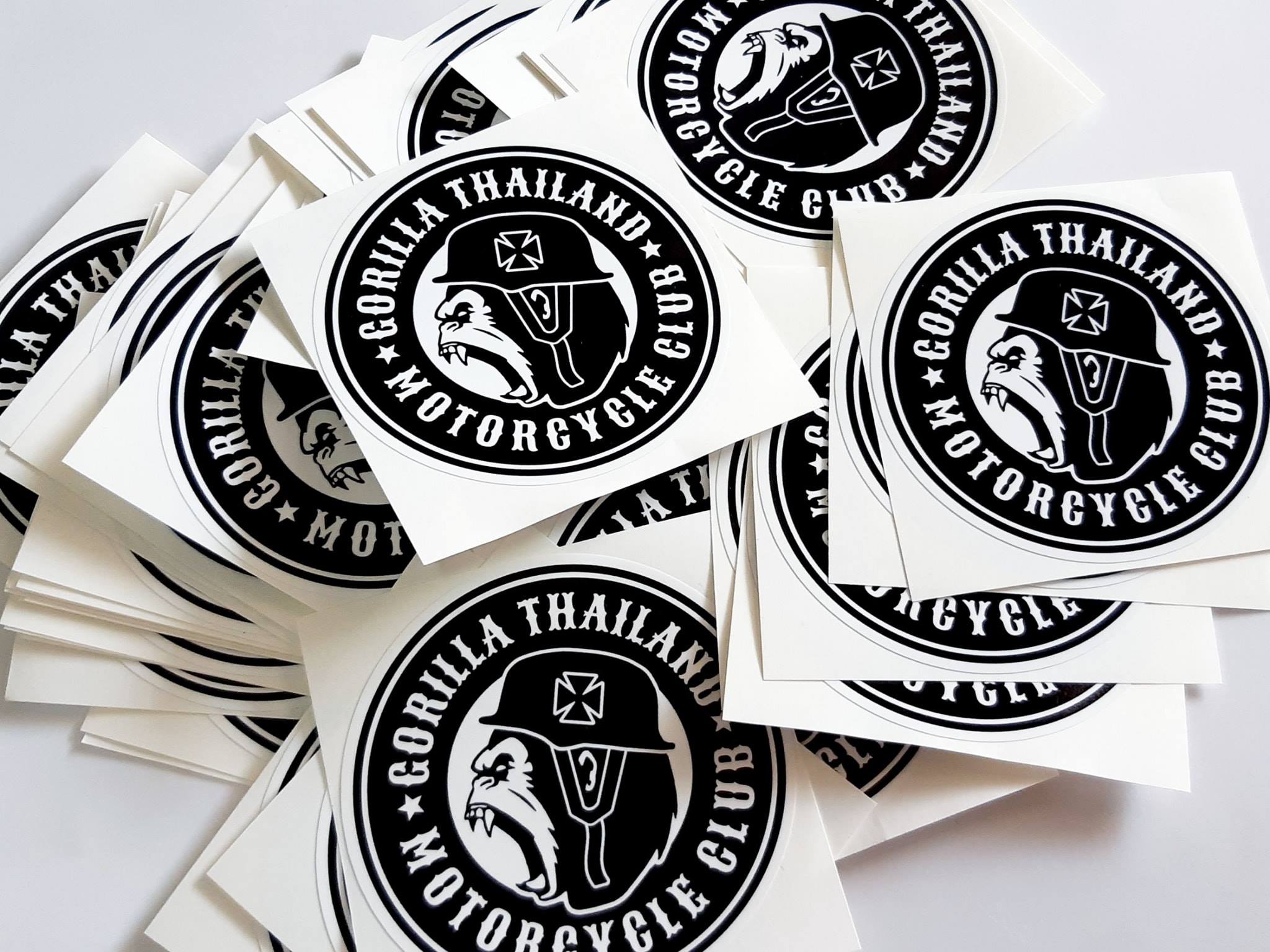 ฉลากสินค้าสติ๊กเกอร์พีวีซี (PVCขาว)