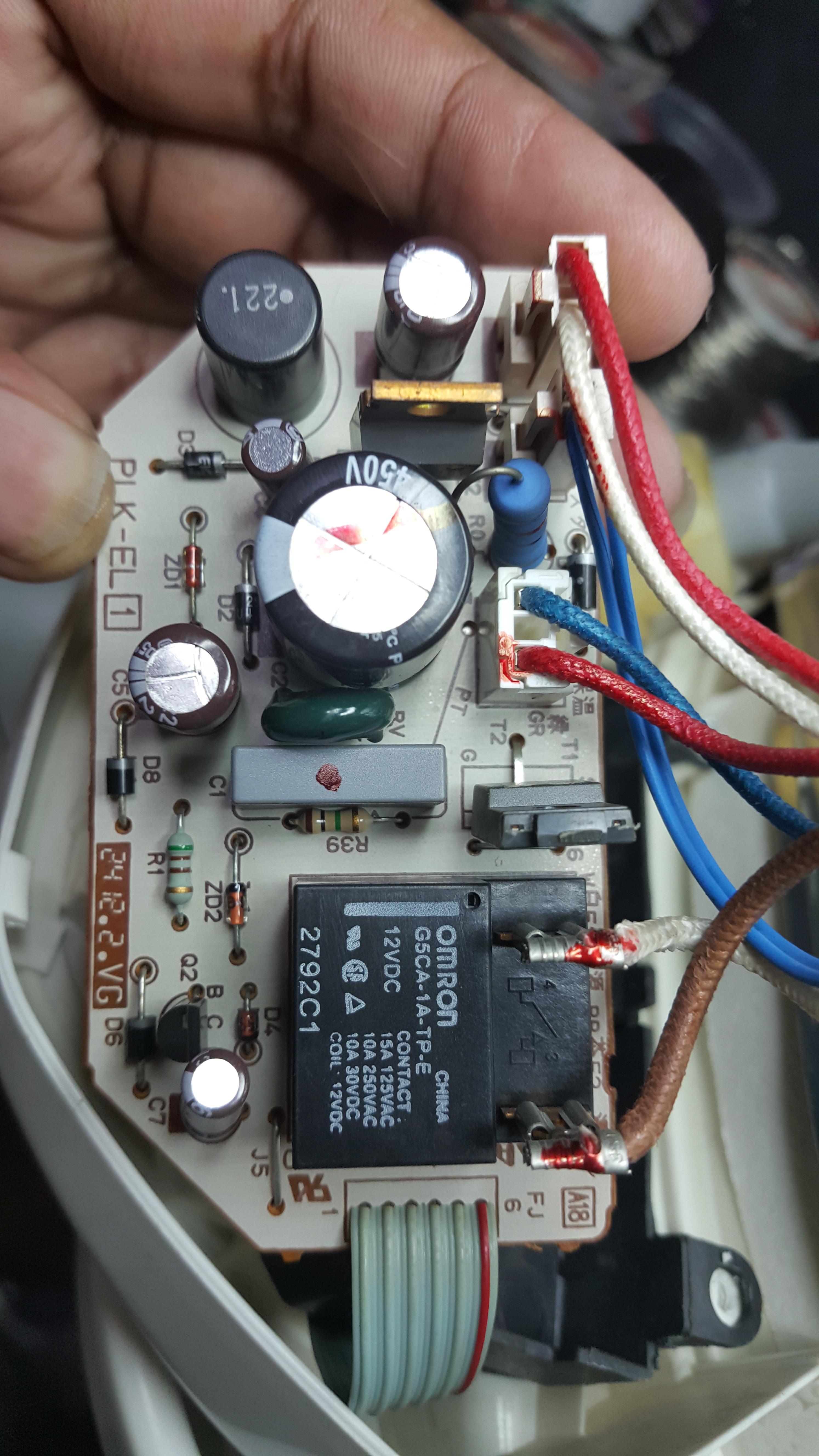 ซ่อมกระติกน้ำร้อน ยี่ห้อ TOSHIBA รุ่น PLK-30VE อาการร้อนช้า