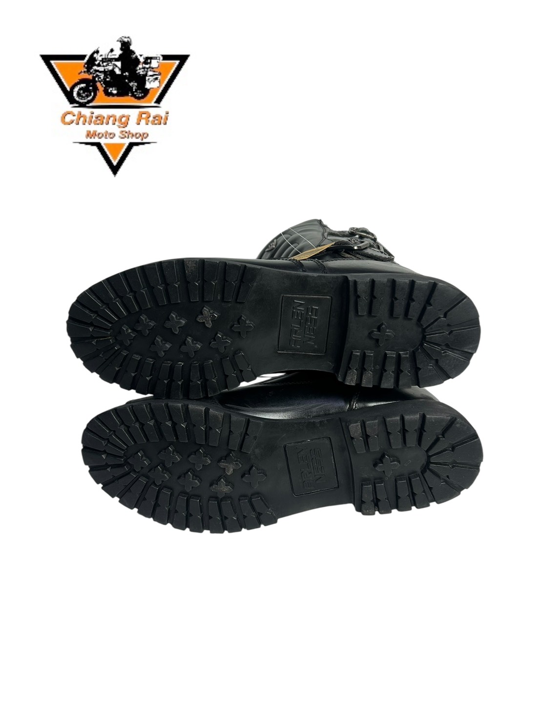 รองเท้าขี่มอเตอร์ไซด์( มือสอง) RCBT-137 Size ขนาดจากป้าย 45:EUR / 10.5:UK / 28.5:Cm.(Arlen Ness)