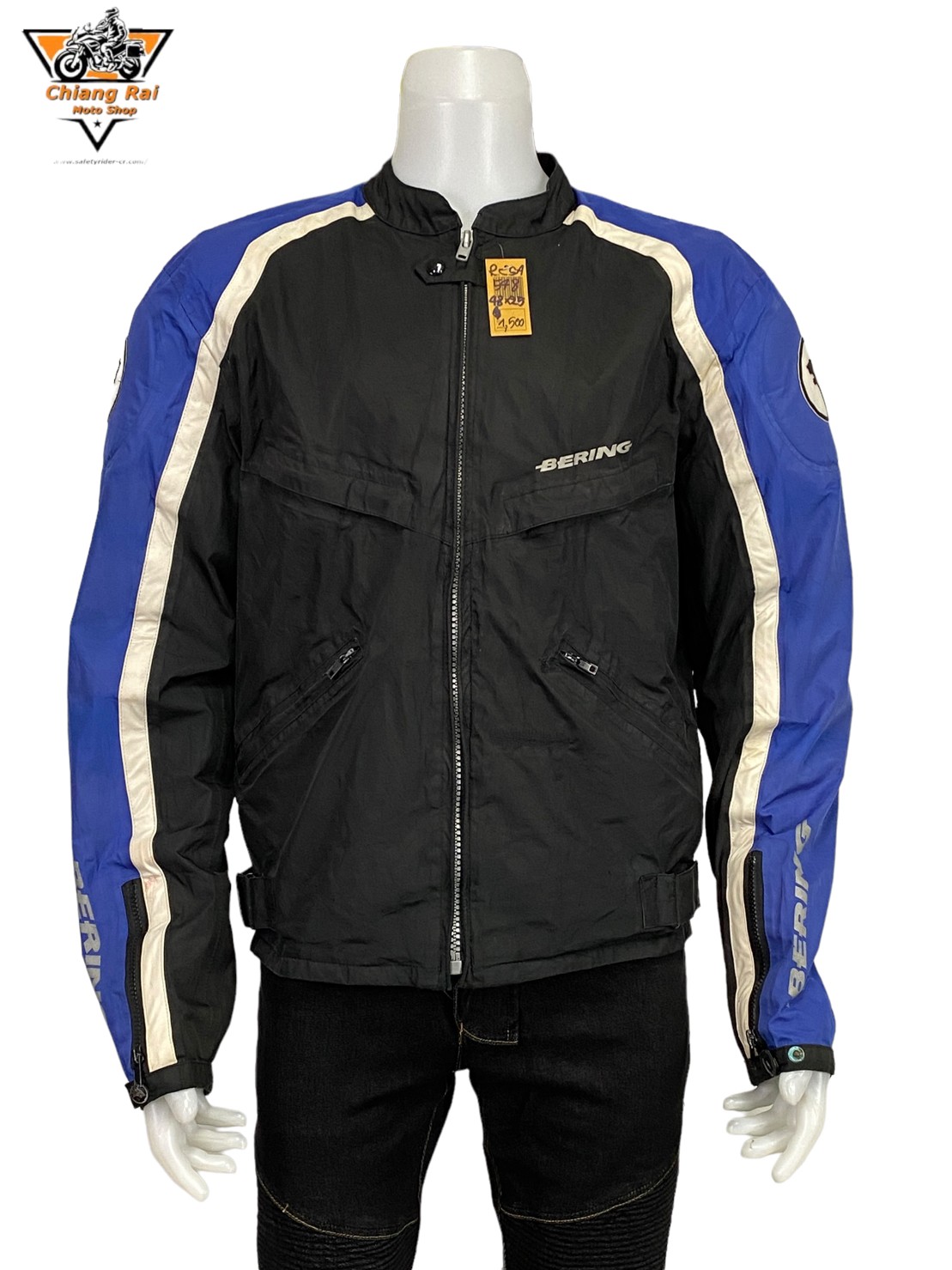 เสื้อขี่มอเตอร์ไซด์( มือสอง) RCSA 548: อก 48" ยาว 25" (L) **BERING**