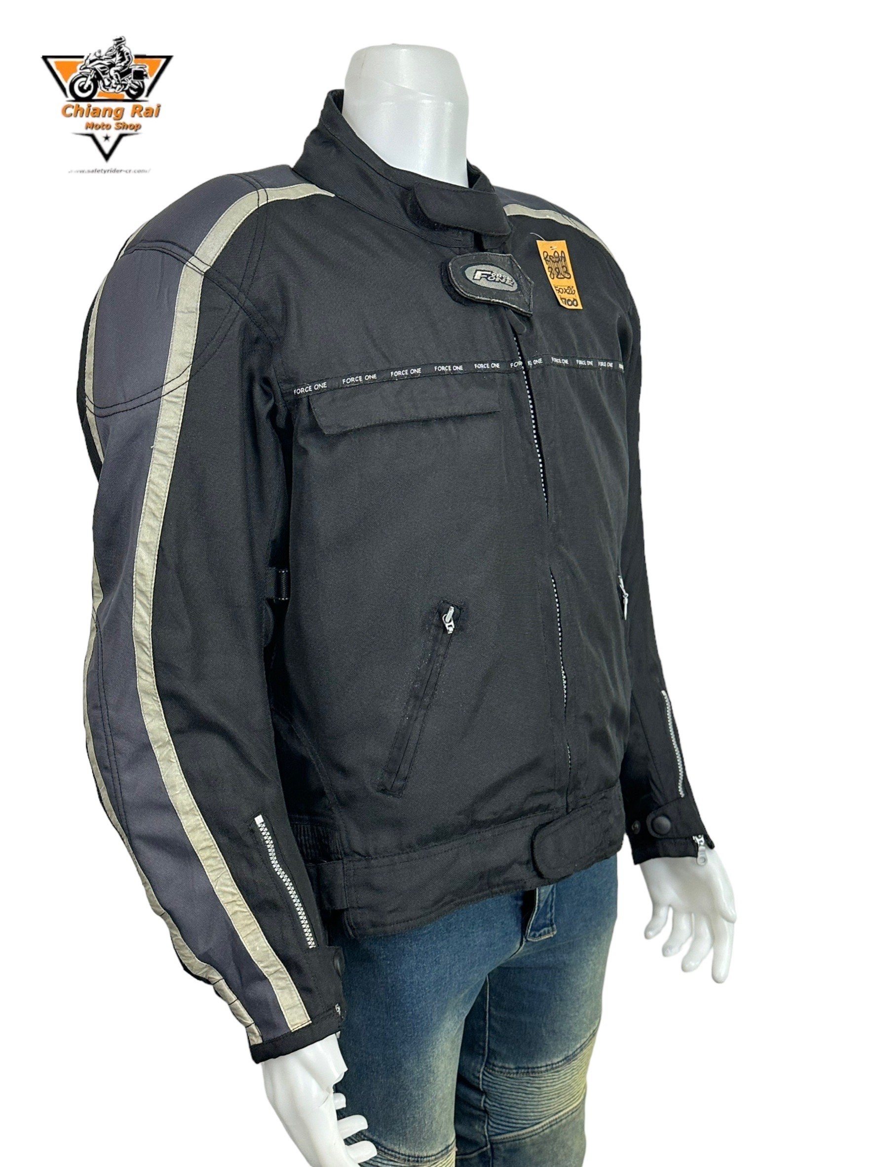 เสื้อขี่มอเตอร์ไซด์( มือสอง) RCSA 823 : อก 50" ยาว 26" (XL) **Force**