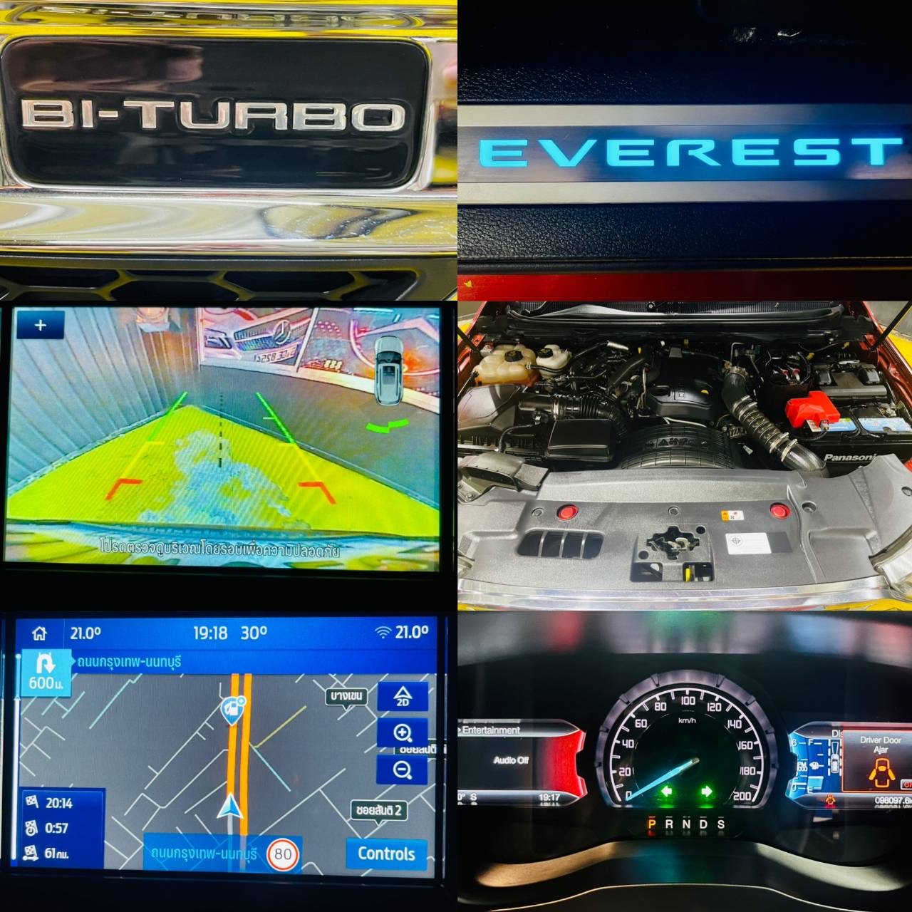 FORD EVEREST 2.0 Bi-TURBO 4WD TOPสุดของรุ่น ปลายปี2018