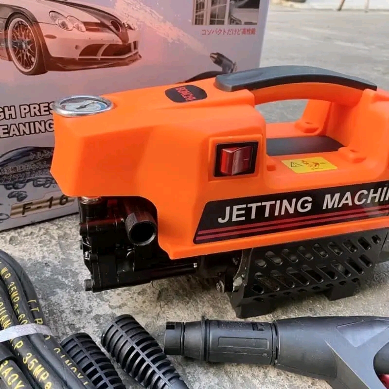 เครื่องอัดฉีดแรงดันสูง Bonchi 350 บาร์ รุ่น 3 ระบบ ต่อจากก๊อกน้ำ ดูดน้ำจากถังได้ ทำโฟมได้ในตัว