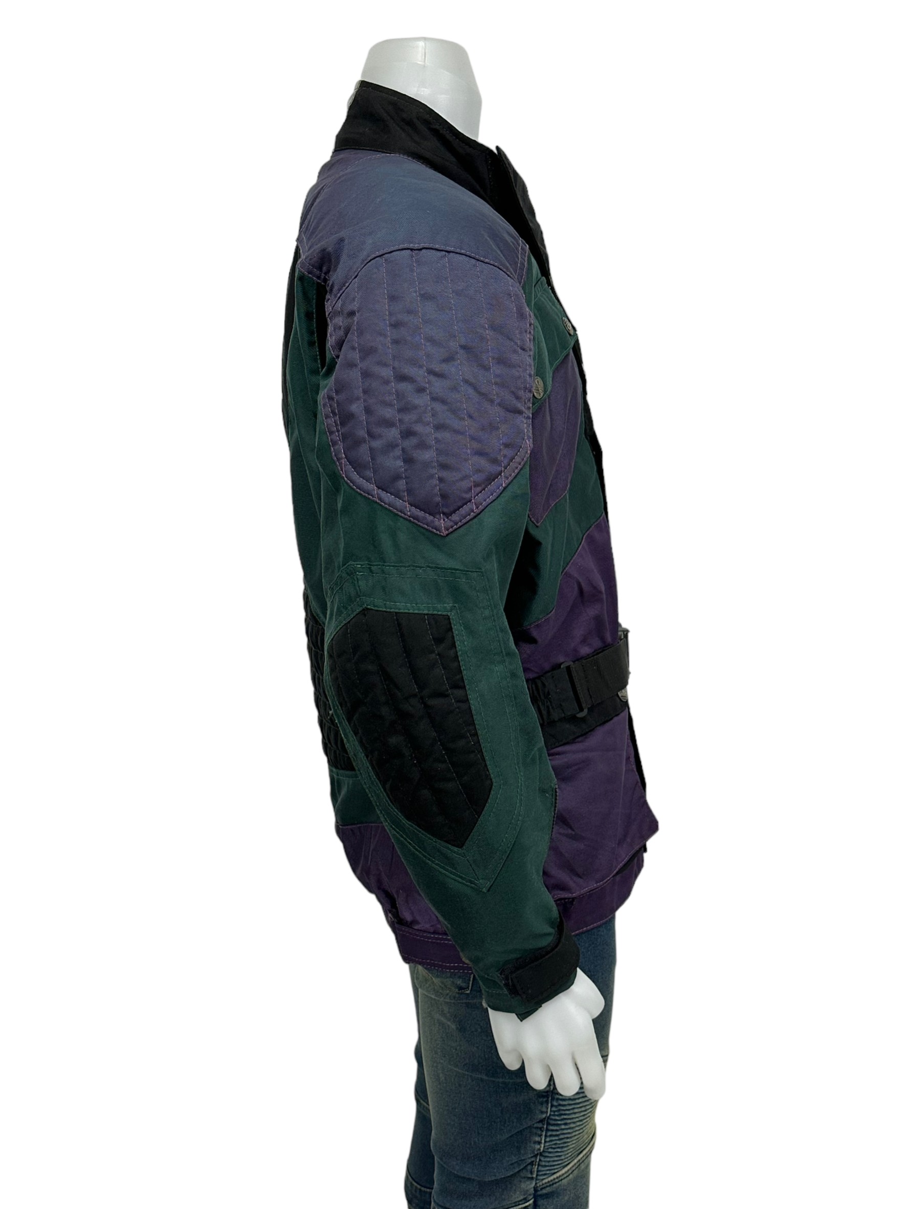 เสื้อขี่มอเตอร์ไซด์( มือสอง) F 006: อก 50" ยาว 27" (XL) **TECHNO**