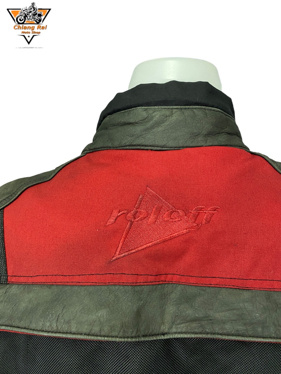 เสื้อขี่มอเตอร์ไซด์( มือสอง) RCTA 357 อก 52 " ยาว 30 "XL) ยี่ห้อ**roloff**