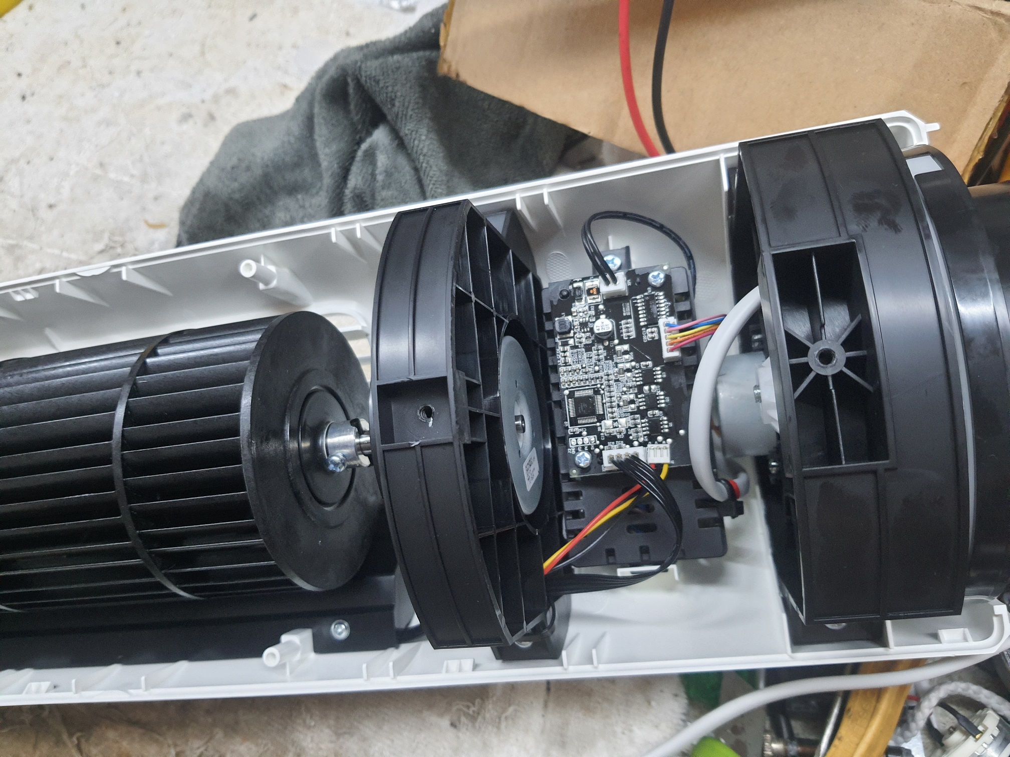 ซ่อมพัดลมทาวเวอร์ ยี่ห้อ XIAOMI รุ่น BPTS01DM อาการลมไม่ออก