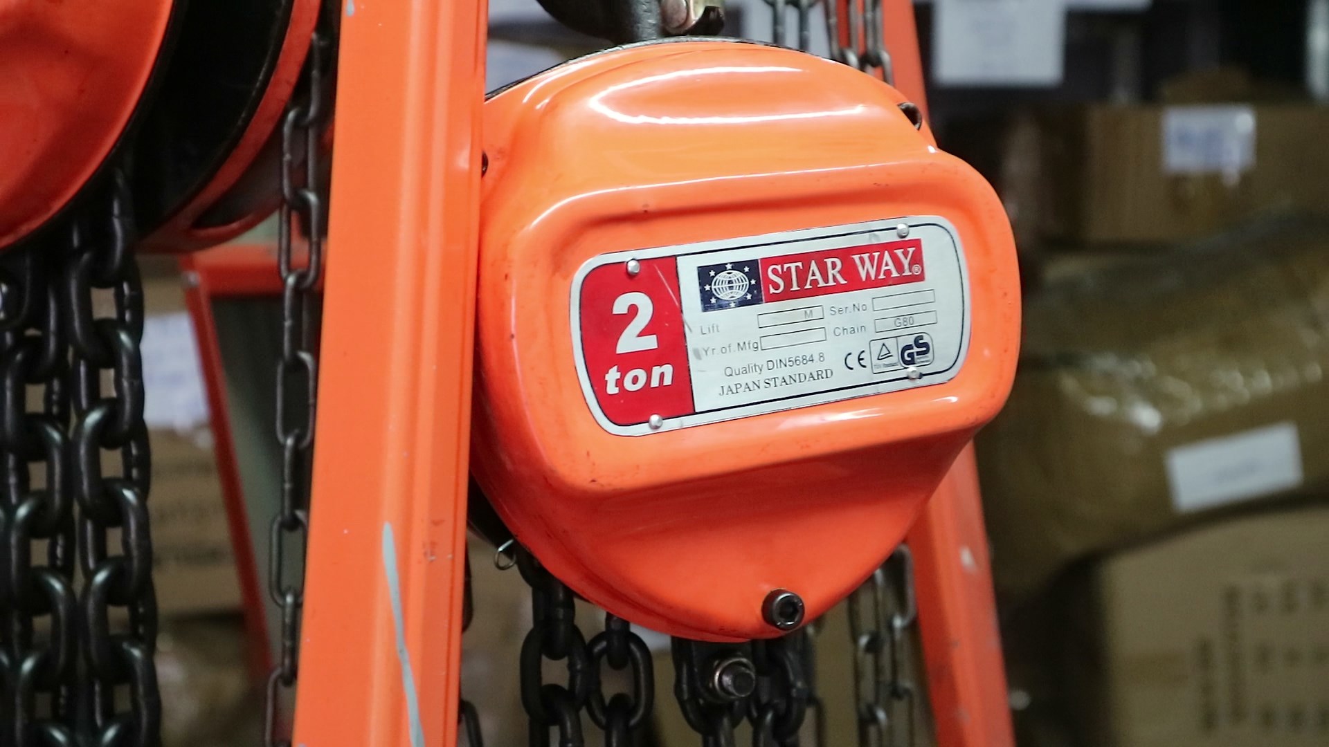 CHAINHOIST รอกโซ่ STARWAY