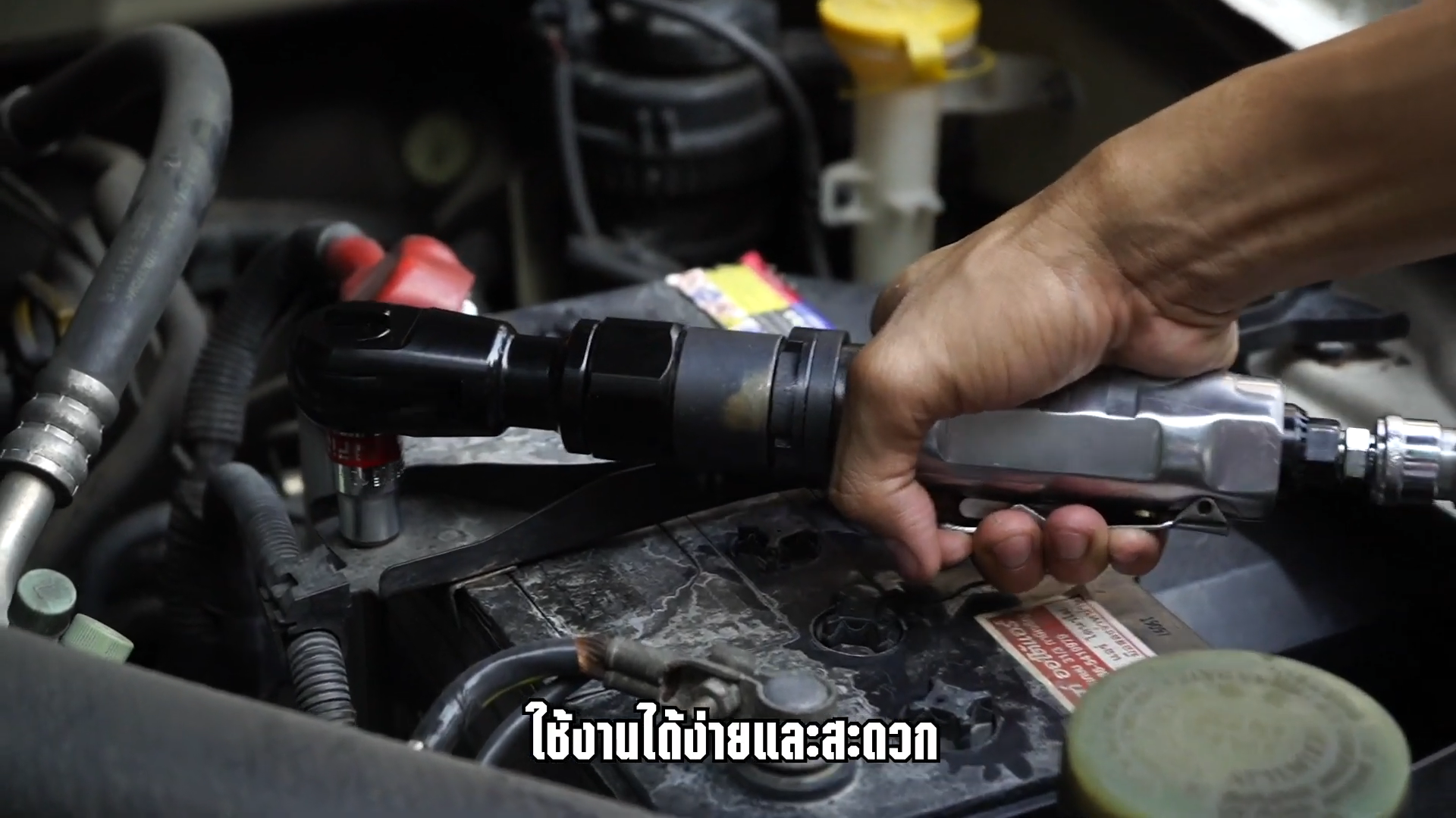 ชุดเครื่องมือลมหัวสลับใช้ลม 3in1 ยี่ห้อ OKURA สามารถเปลี่ยนได้เป็น 3 แบบ ในตัวเดียว