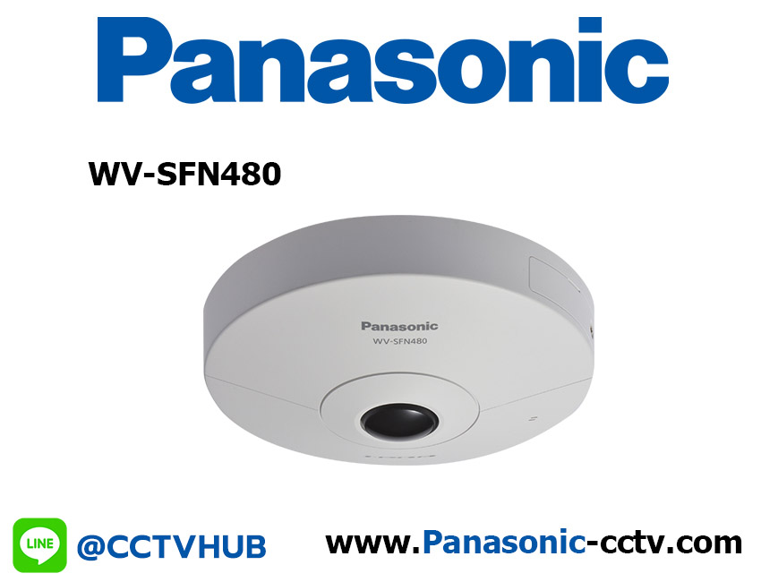 กล้องวงจรปิด Panasonic รุ่น WV-SFN480