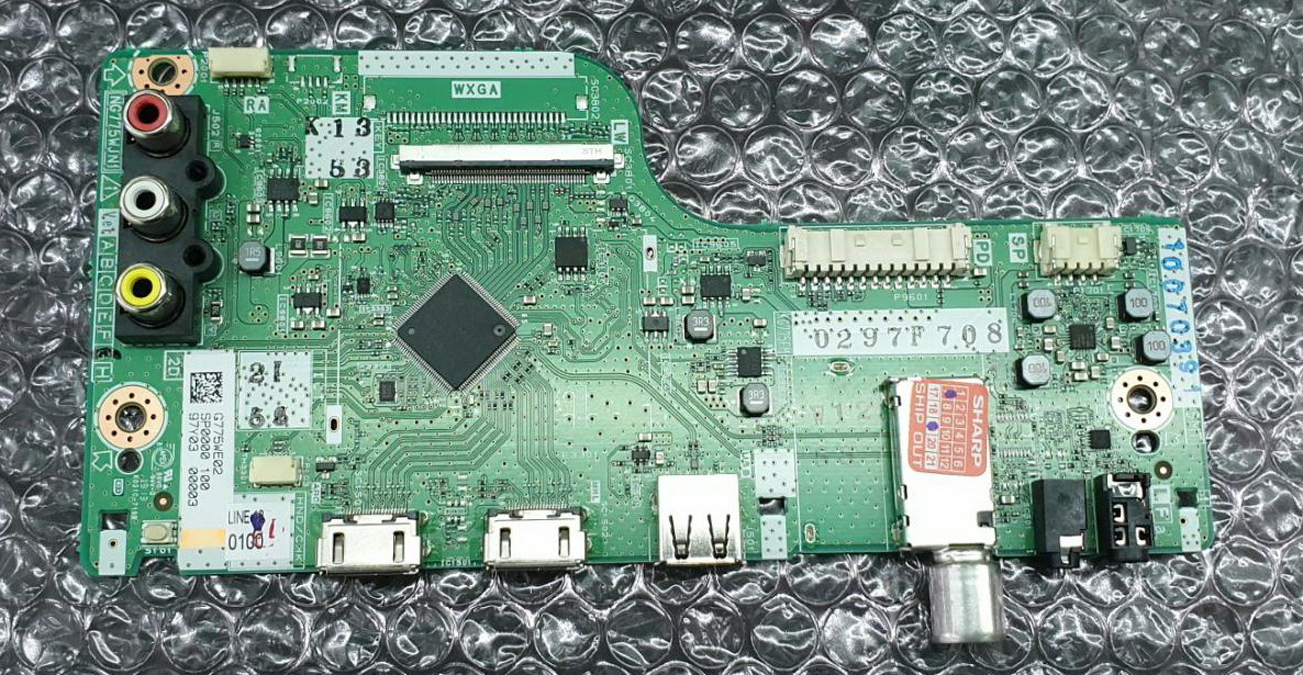 LC-40SA5200X MAIN BOARD ของใหม่บริษัท พาร์ท DKEYMG775FM02