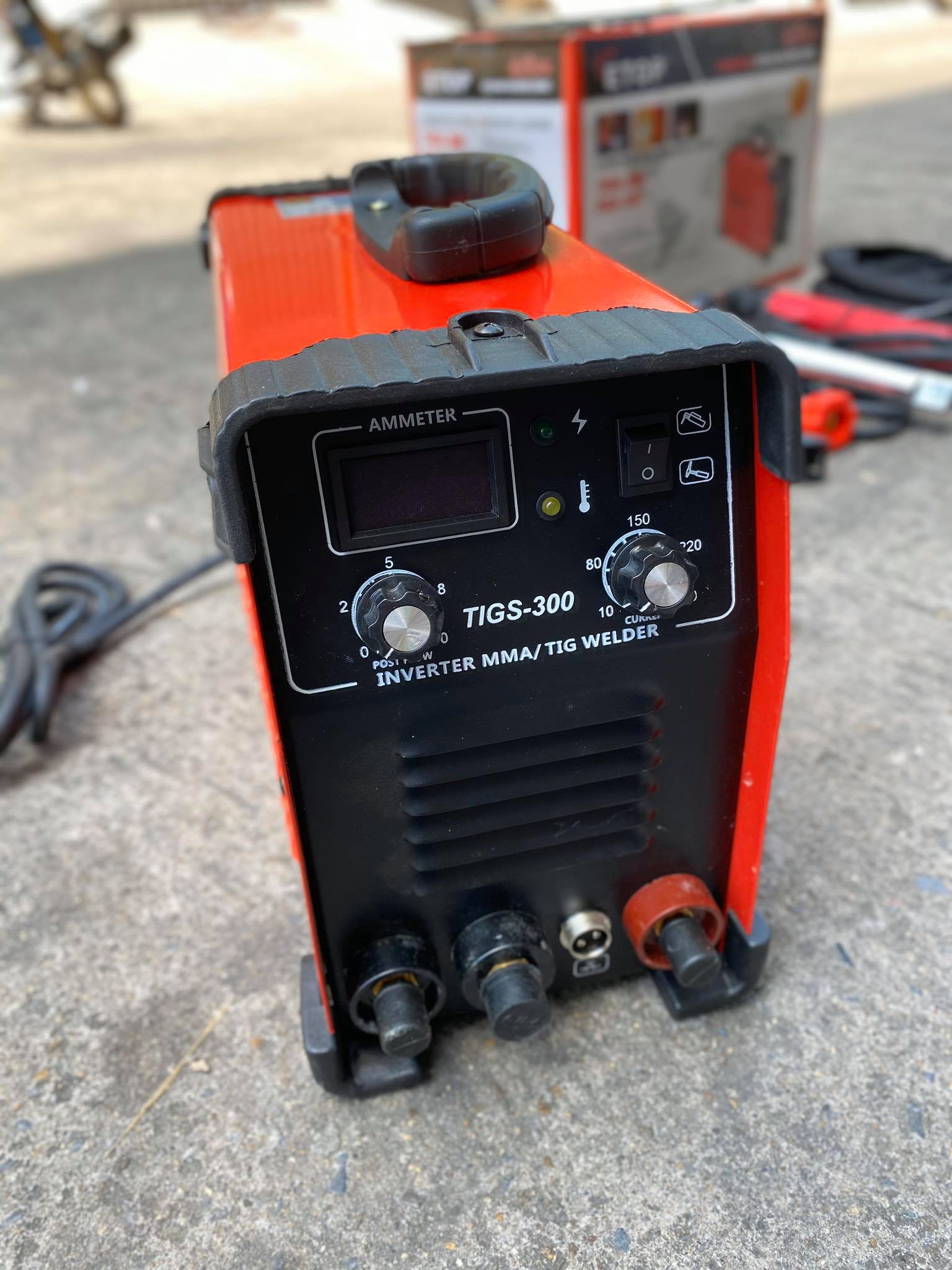 ตู้เชื่อมอาร์กอน TIG/MMA 2 ระบบ ETOP TIGs-300