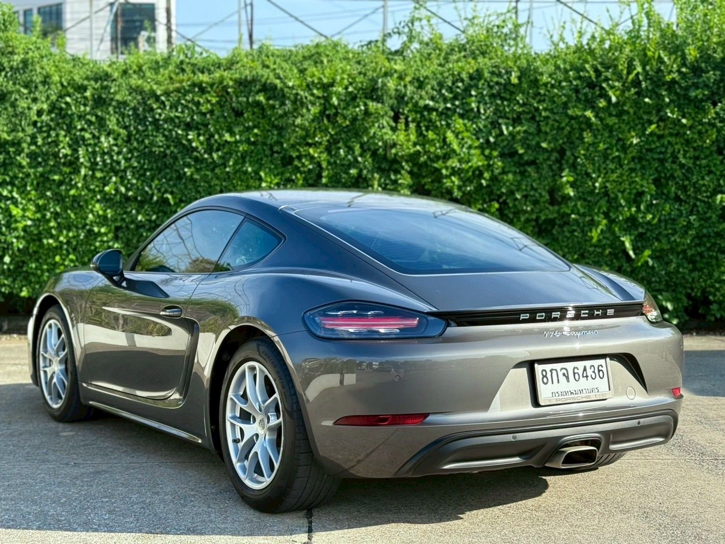 Porsche Cayman 718 ปี 2018