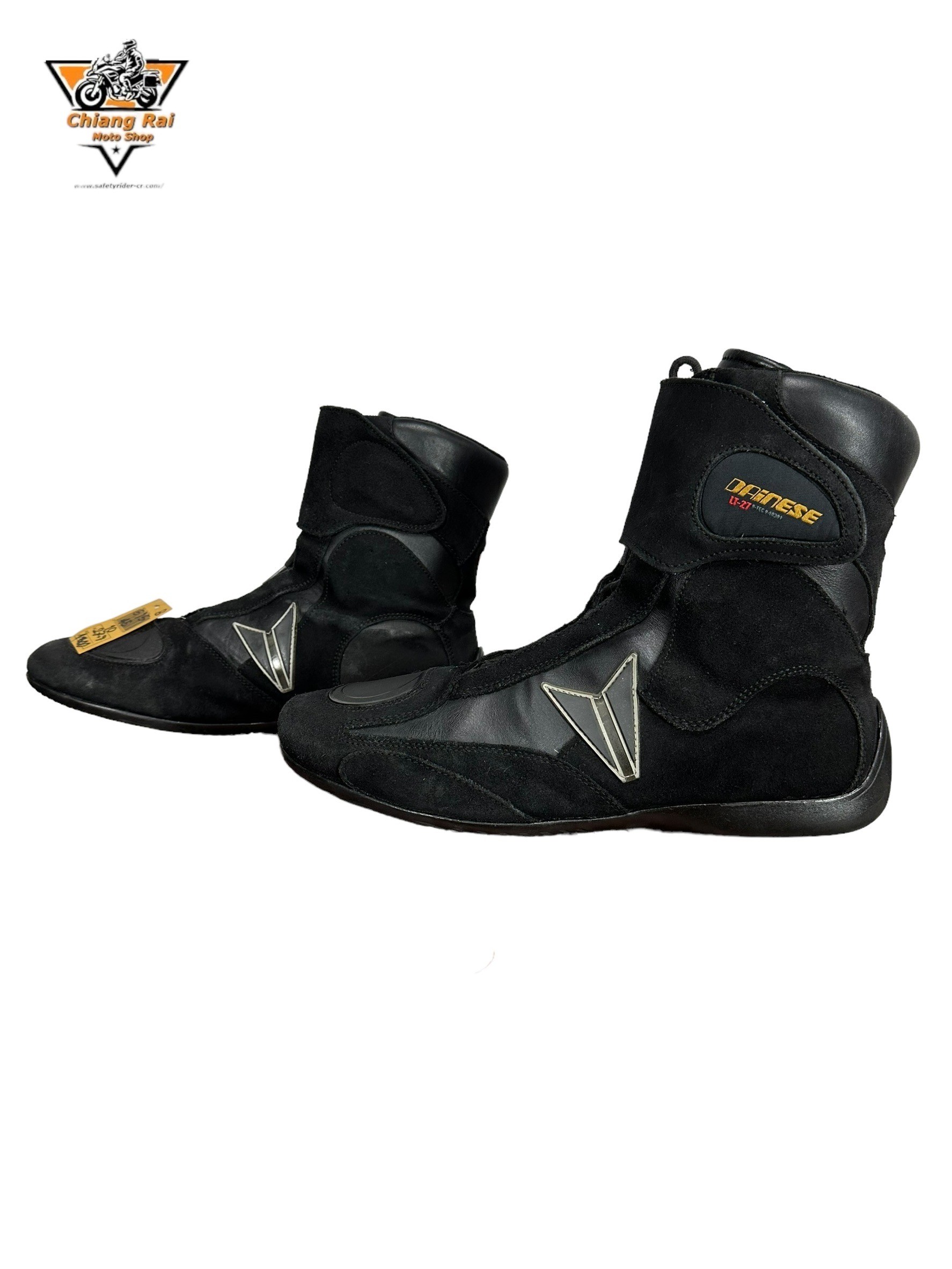 รองเท้าขี่มอเตอร์ไซด์( มือสอง) RCBS-595 Size ขนาดจากป้าย 45:EUR / 10:UK / 27.9:Cm.(dainese)