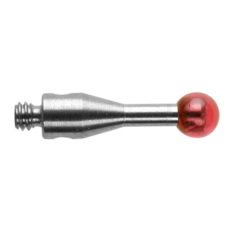 หัววัด CMM M2, Ruby ball 3 mm, EWL 7 mm, L 10 mm เสป็คเดียวกับ Renishaw code. A-5000-3604
